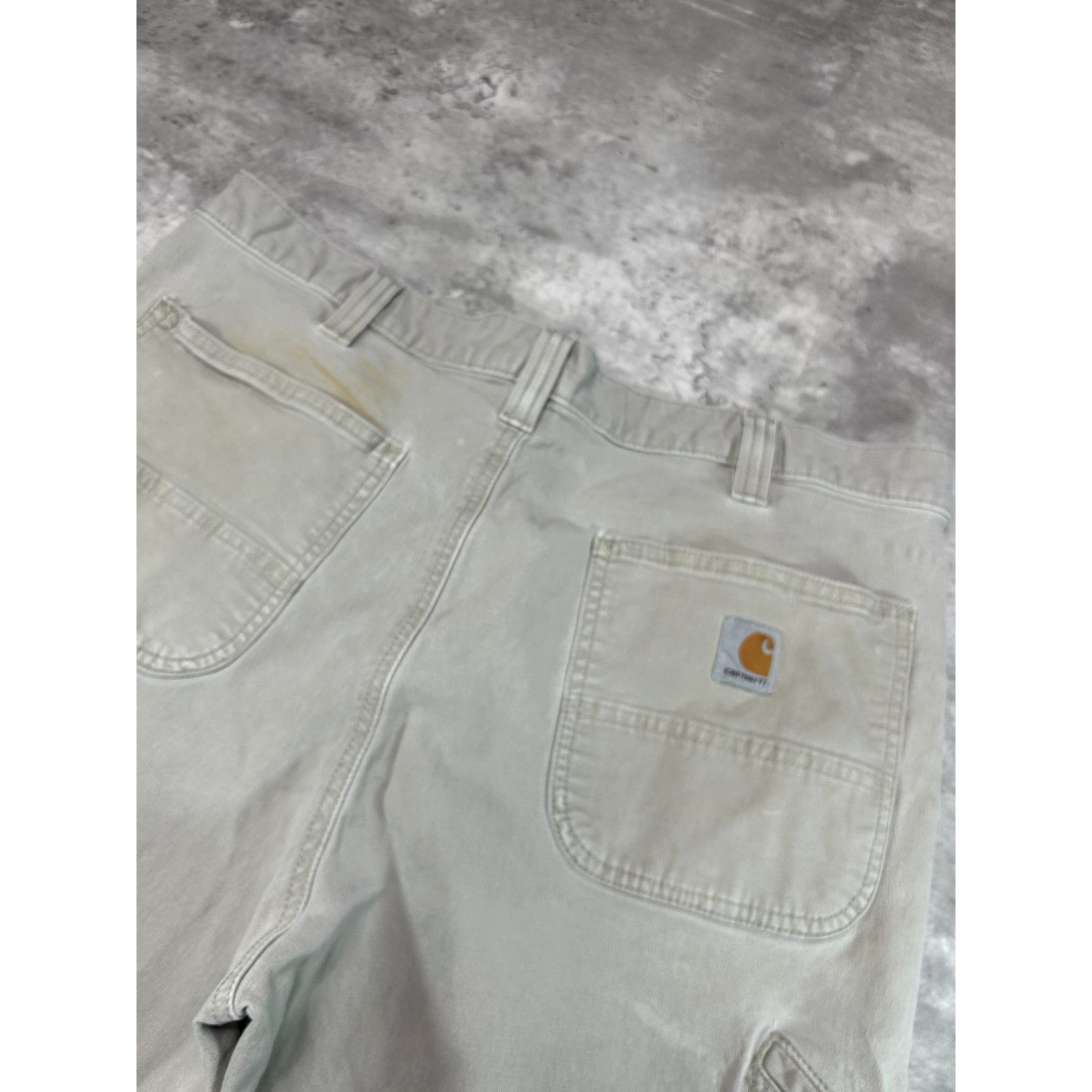 Carhartt Carhartt Relaxed Fit Canvas Work Wear Pocket Pants Size 37W Size US 37 - 6 Thumbnail