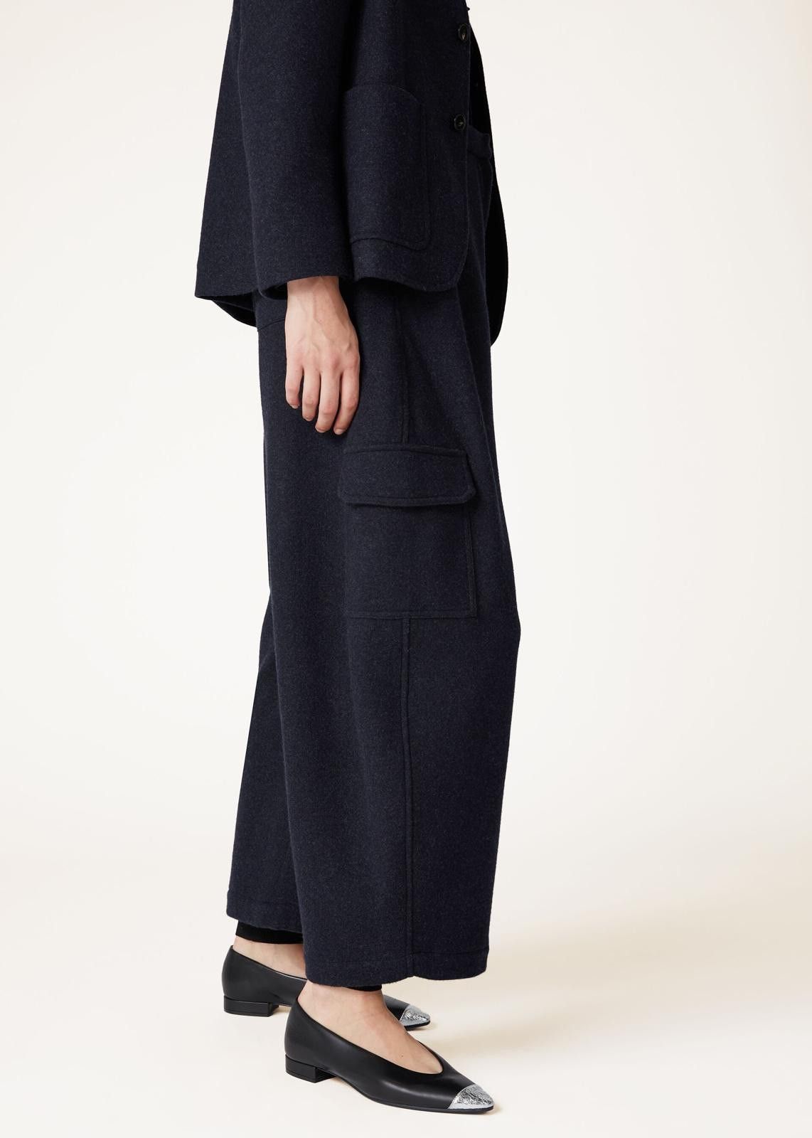 Loro Piana o1srvl11e0125 FAO0915 Helge Pant in Navy Blue Size 27" / US 4 / IT 40 - 4 Thumbnail