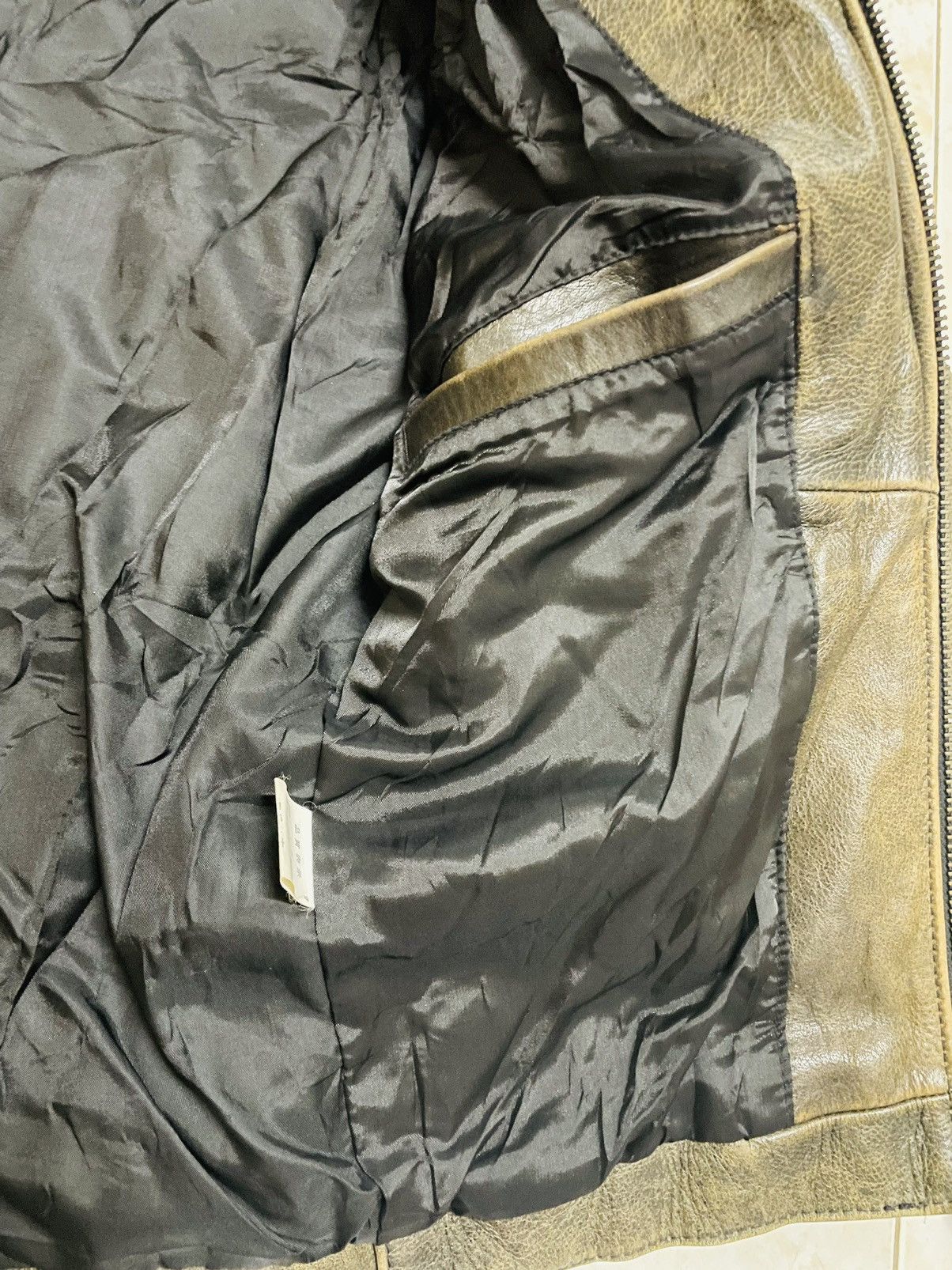 Leather VINTAGE HN.PILOT LEATHER RIDER JACKET JAPAN Size US S / EU 44-46 / 1 - 9 Thumbnail