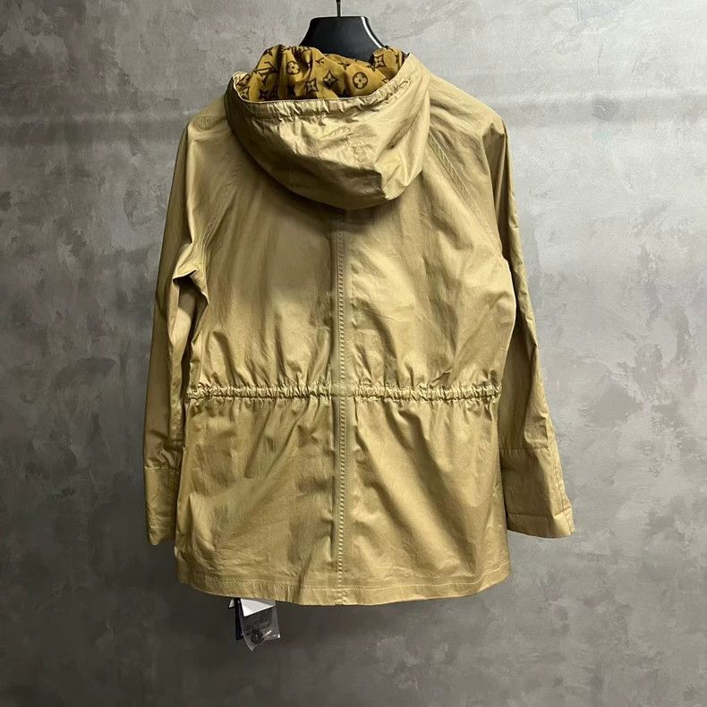 Louis Vuitton Louis Vuitton 24 Latest Beige Logo Hooded Zipper Long Slee Size XXS / US 00 / IT 34 - 5 Thumbnail