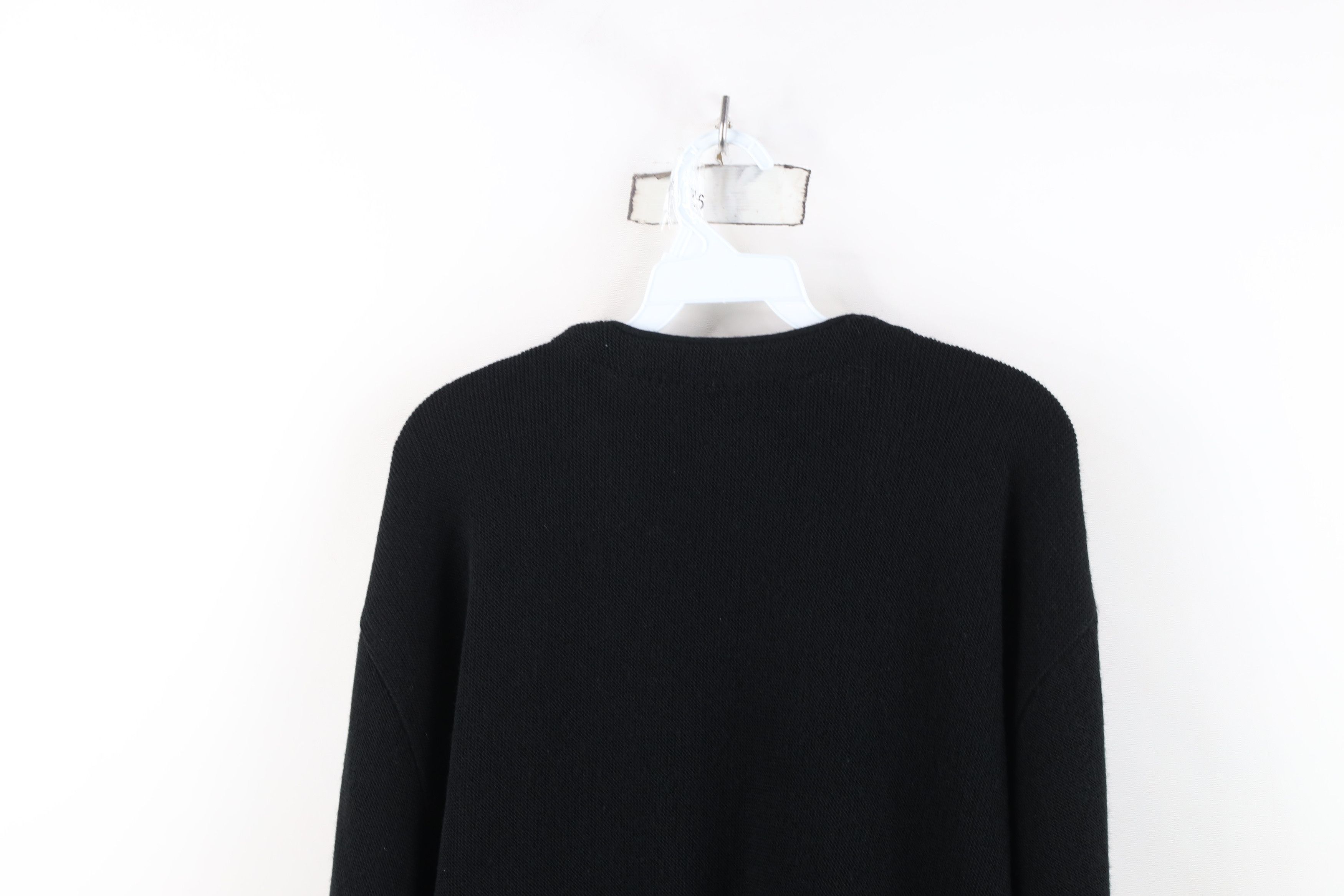 Vintage Vintage 90s Streetwear Button Cardigan Sweater Black USA Size US XL / EU 56 / 4 - 12 Thumbnail