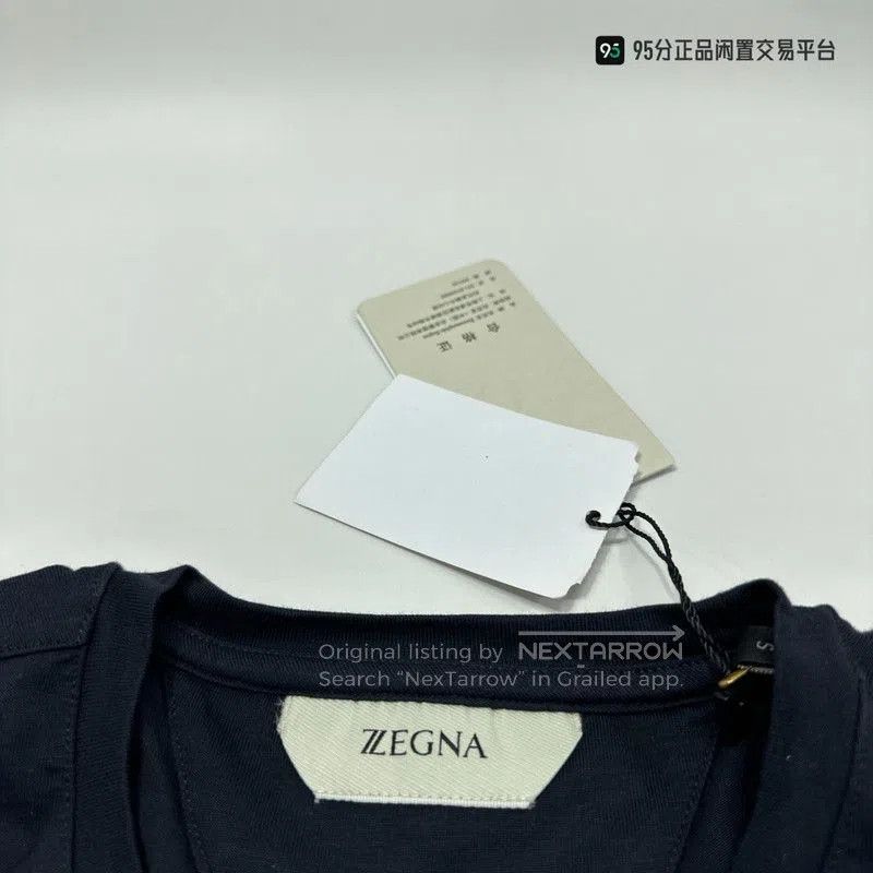 Ermenegildo Zegna Zegna Men's Pattern Print Crew Neck Short. Size US S / EU 44-46 / 1 - 3 Thumbnail