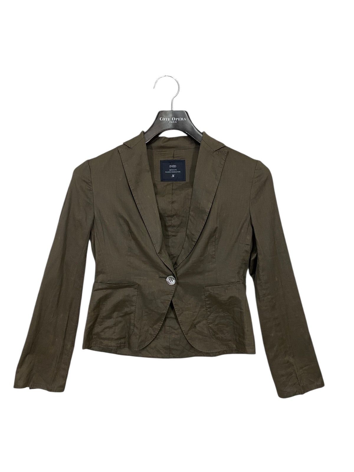 Yohji Yamamoto Vintage ined yohji yamamoto light blzer Size S / US 4 / IT 40 - 1 Thumbnail