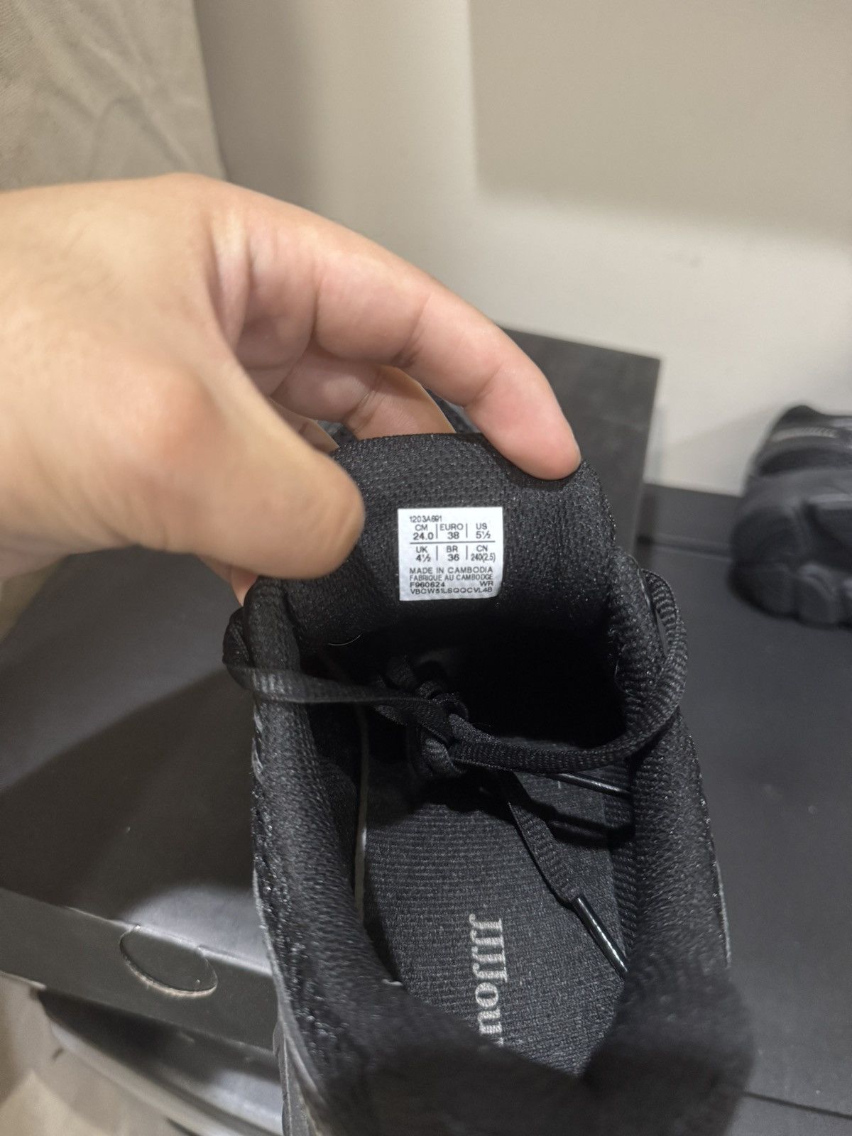 Asics × JJJJound Asics X JJJJound GT-2160 Black Men’s US 5.5 / Women’s US 7 Size US 5.5 / EU 38 - 12 Thumbnail