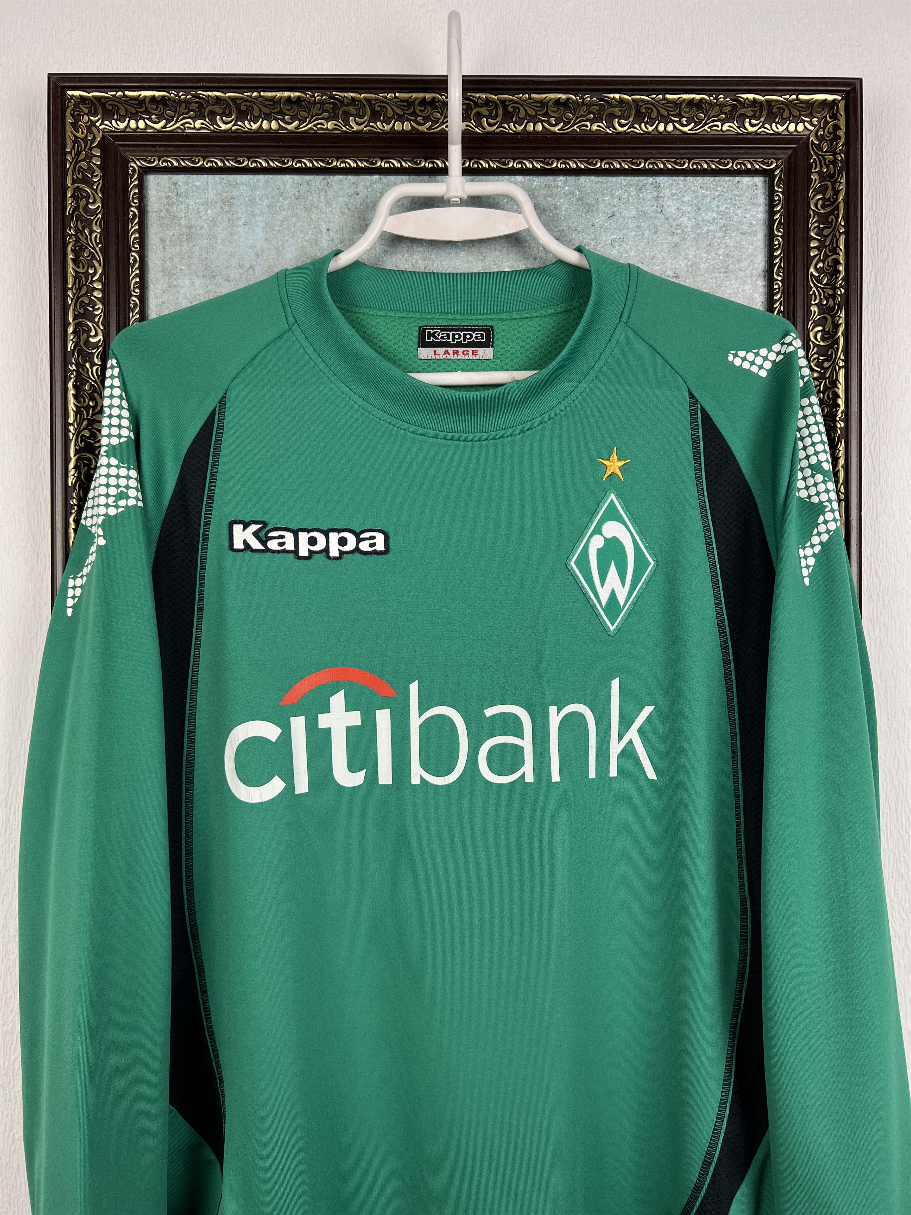 Kappa Vintage Werder Bremen Train Sweatshirt Soccer Track Top Size US L / EU 52-54 / 3 - 2 Thumbnail