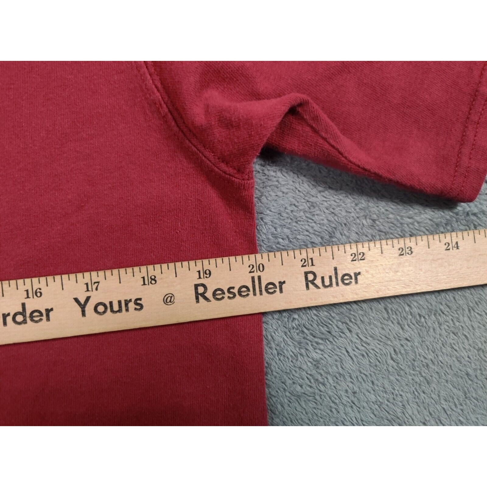Champion Champion Shirt Adult Mens Large Dark Red Spell Out Logo Size US L / EU 52-54 / 3 - 7 Thumbnail