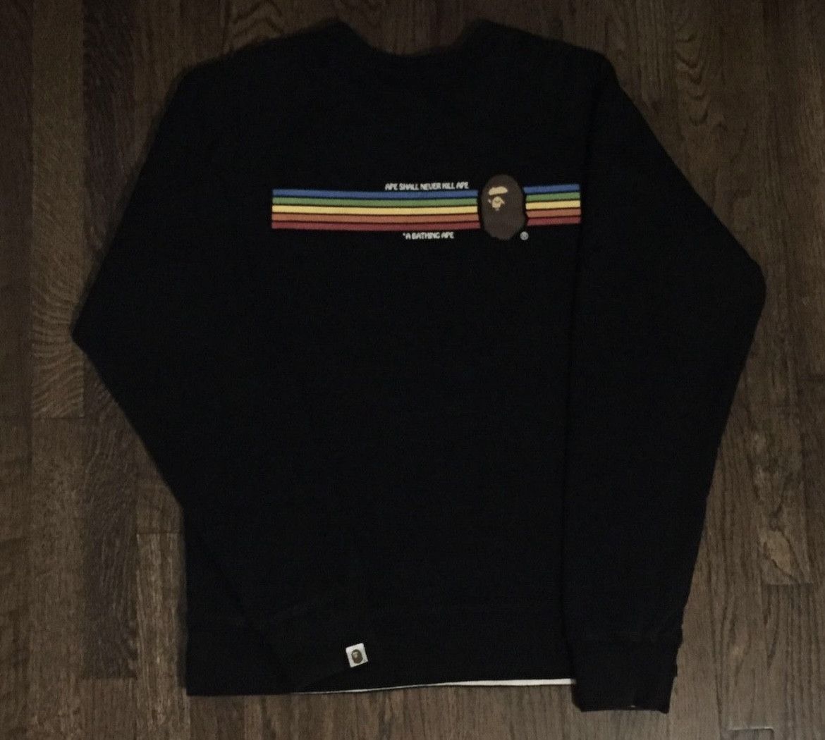 Bape Bape reversible crew neck sweatshirt Size US XL / EU 56 / 4 - 3 Thumbnail