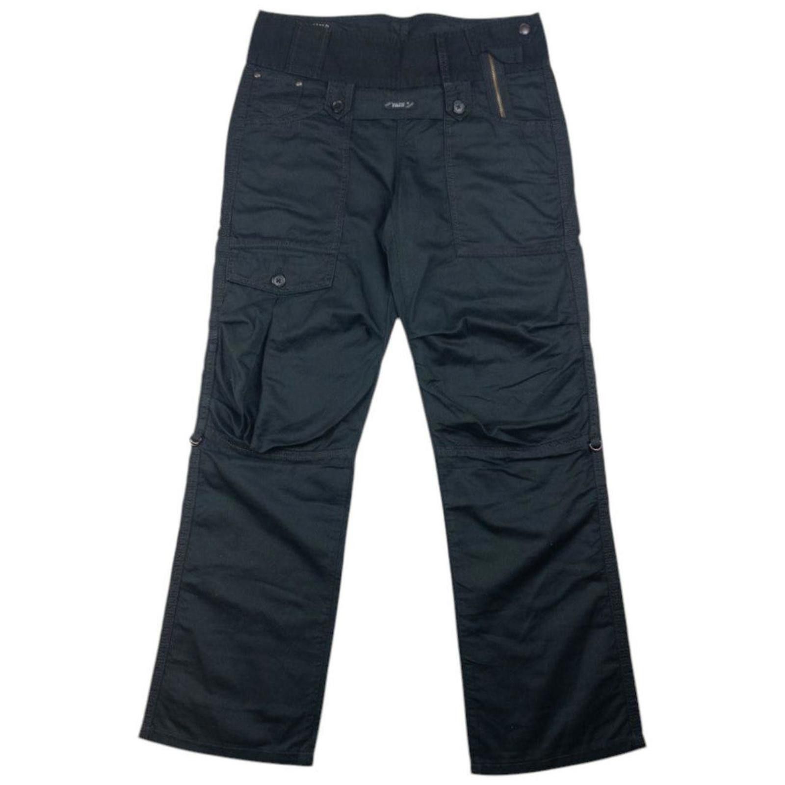 Marithe + Francois Girbaud Vintage Marithe + Francois Girbaud Roll Up Trousers Size W31 Size US 31 - 1 Thumbnail