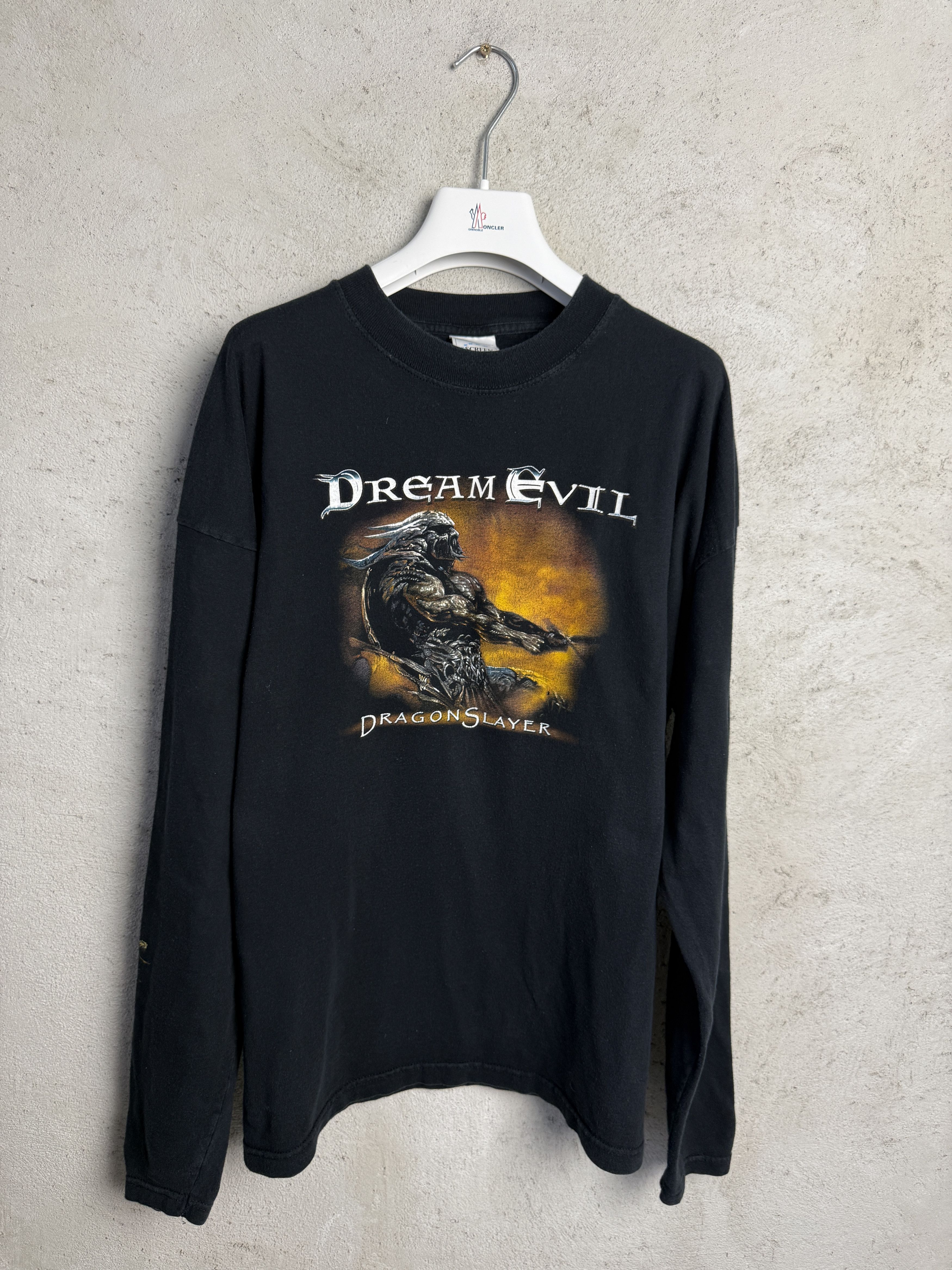 Vintage Dream Evil Dragonslayer long sleeve rock band