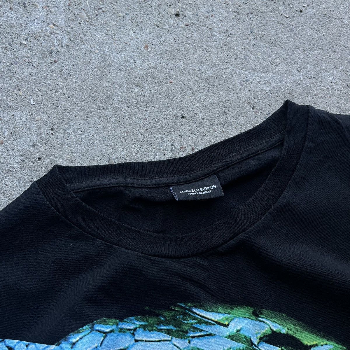 Marcelo Burlon Marcelo Burlon Snake graphic Skin Tshirt tee black Size US M / EU 48-50 / 2 - 4 Thumbnail