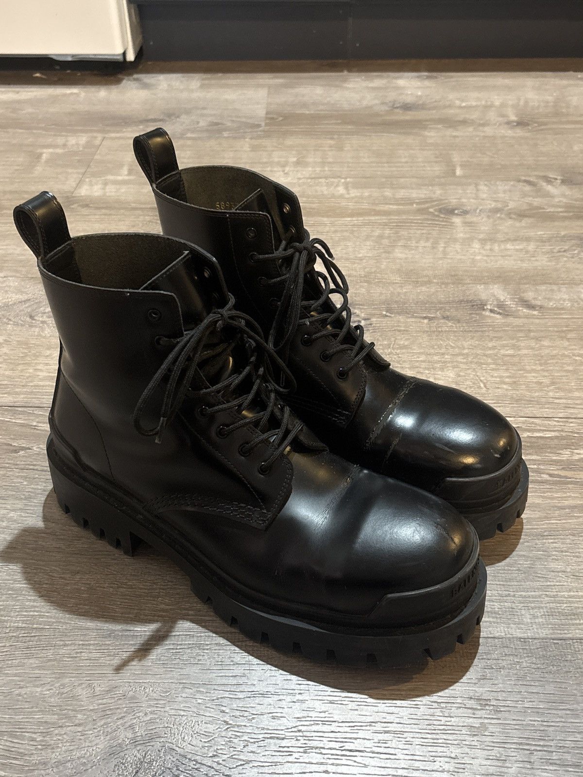 Balenciaga Strike Boots | Grailed