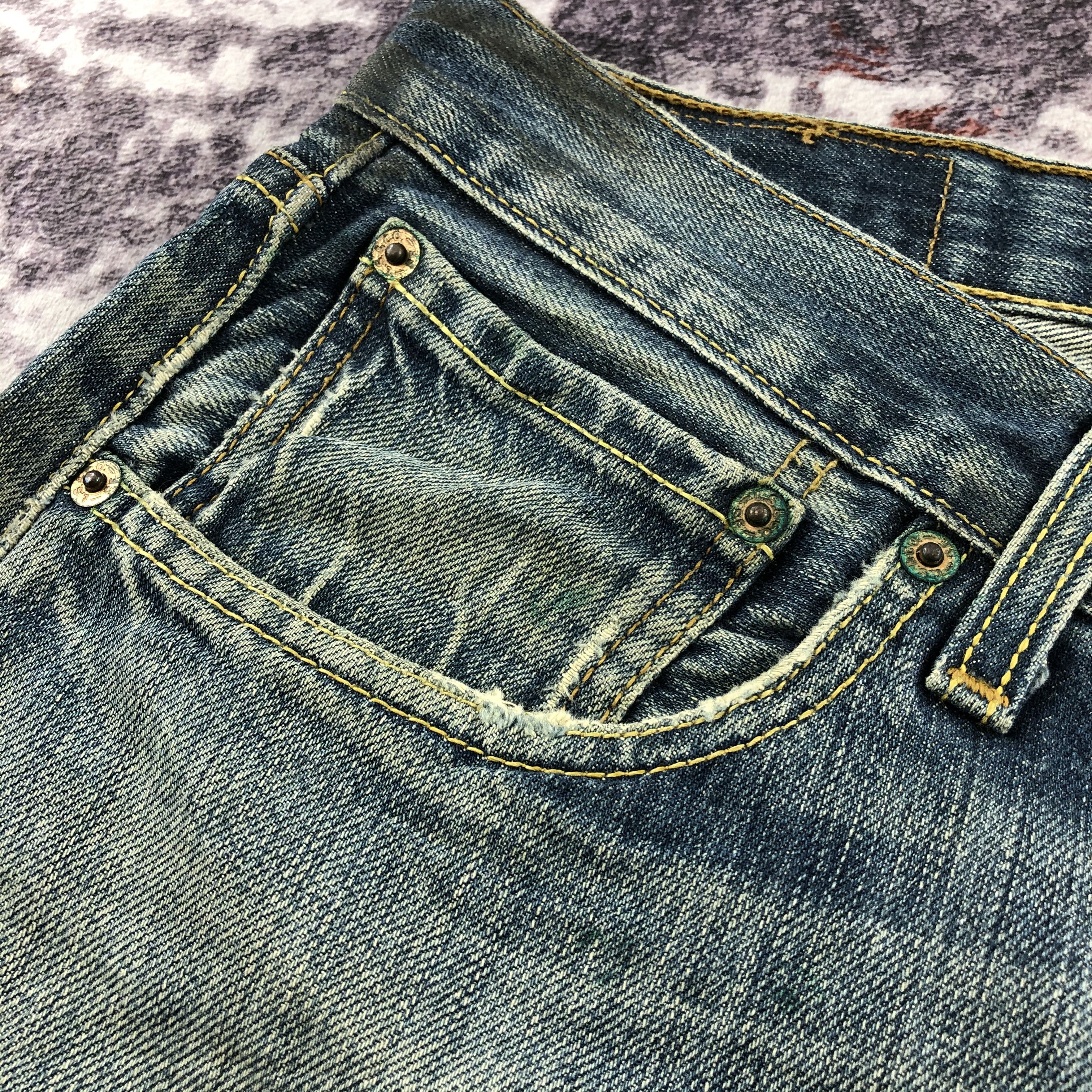 Levi's Vintage Blue Wash Levis 501 Jeans-JM2396 Size US 34 / EU 50 - 12 Thumbnail