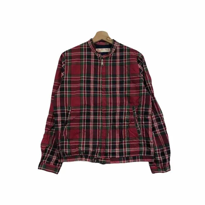 Japanese Brand Vtg NATURAL LAUNDRY JAPAN Nova Checks Jacket Plaids Cotton Size US M / EU 48-50 / 2 - 1 Thumbnail