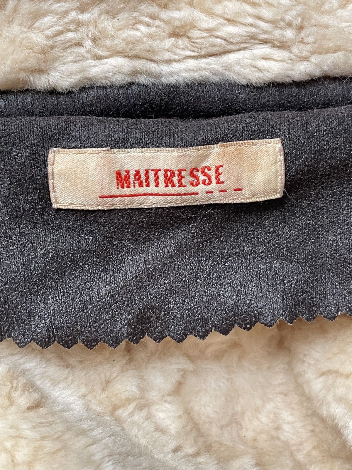 Vintage Vintage Brand Maitresse Sherpa Jacket 1990s Size US M / EU 48-50 / 2 - 10 Thumbnail
