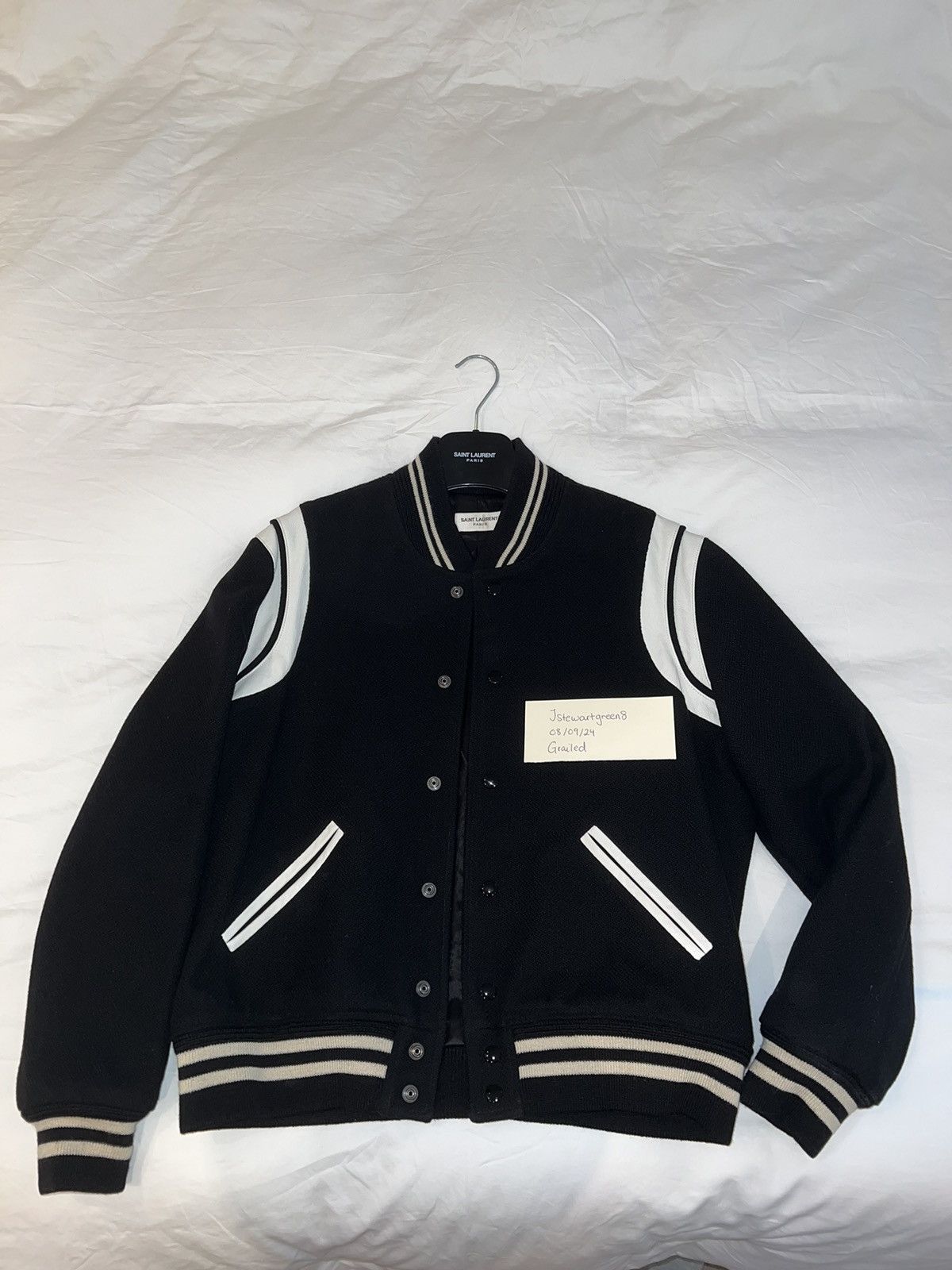 Yves Saint Laurent Saint Laurent Teddy Bomber Size US L / EU 52-54 / 3 - 6 Thumbnail