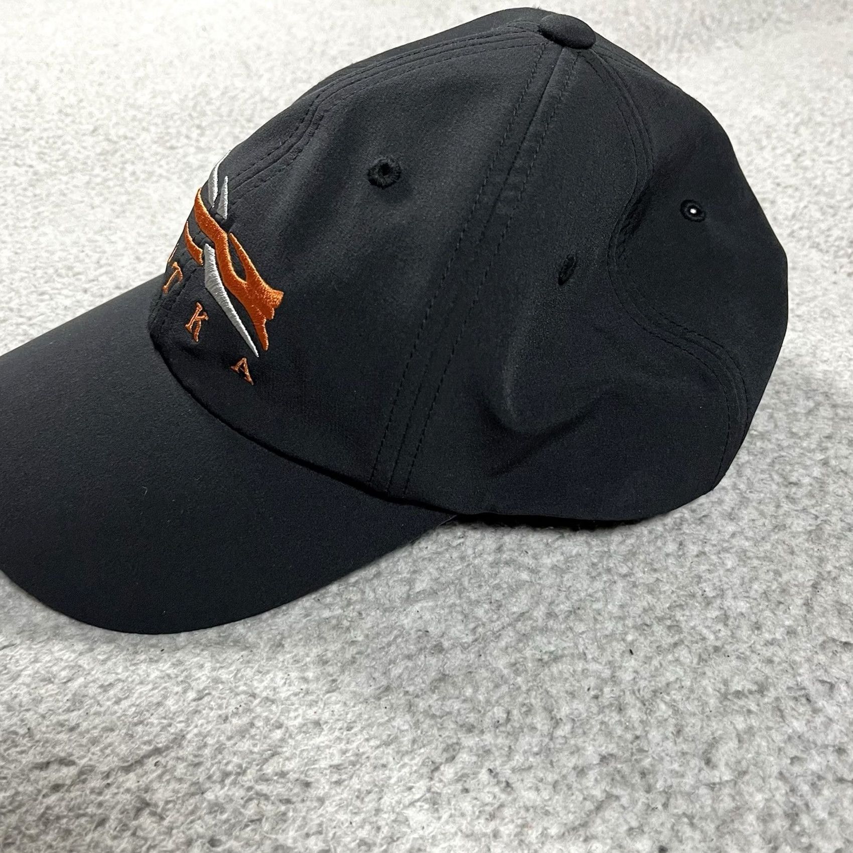 SITKA Sitka Gear Hat Black Adjustable Strapback Baseball Cap Men Hunting Outdoor Cap Size ONE SIZE - 5 Thumbnail
