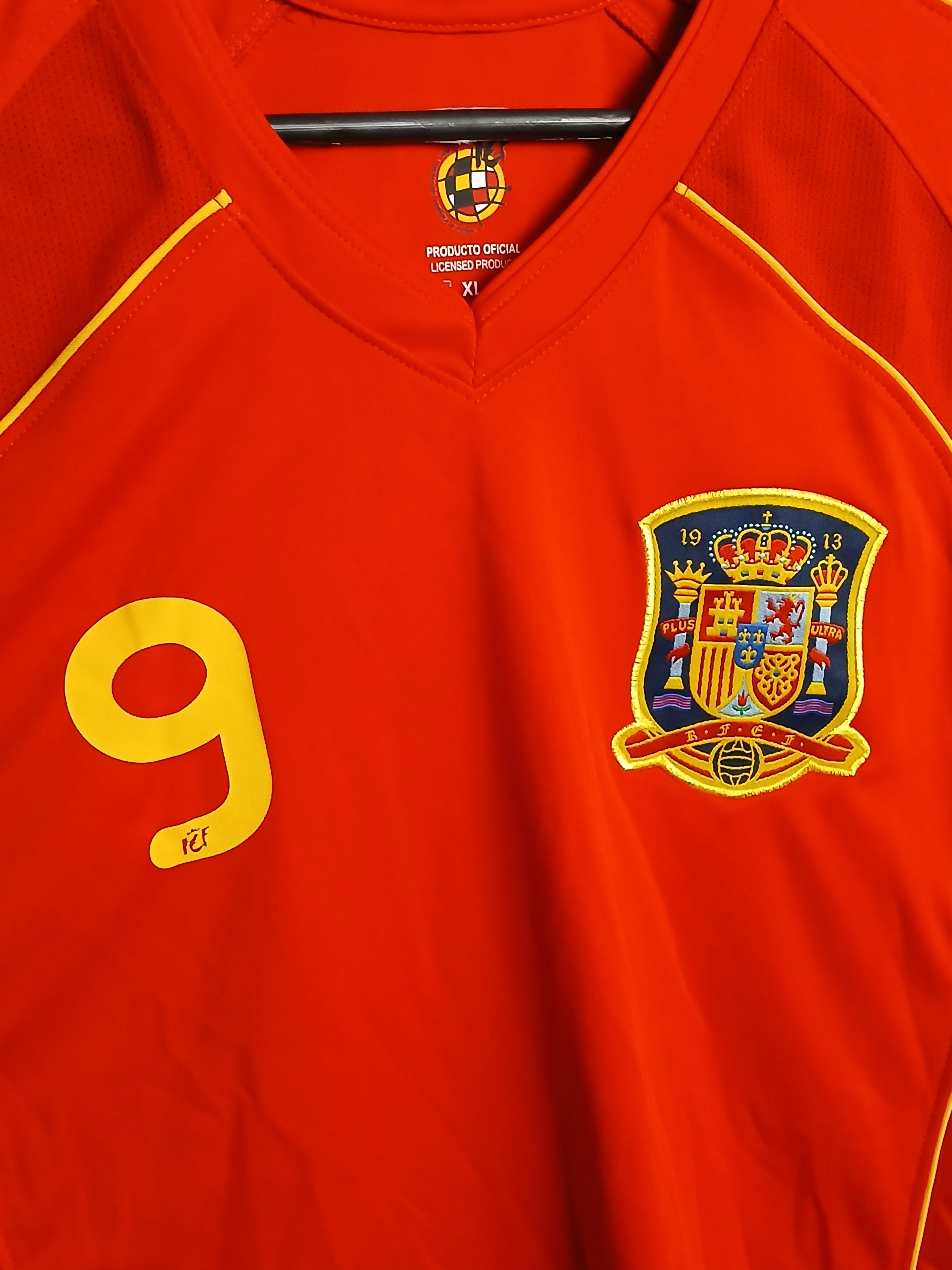 Other Spain National Football Team Torres Jersey T-Shirt Size US XL / EU 56 / 4 - 4 Thumbnail