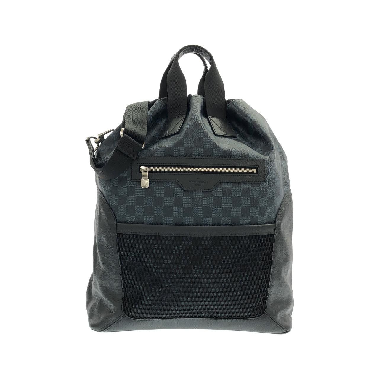 Louis Vuitton Louis Vuitton Louis Vuitton Damier Cobalt Matchpoint Hybrid Backpack Textile Backpack N40013 DUTY FREE for USA Size ONE SIZE - 1 Thumbnail