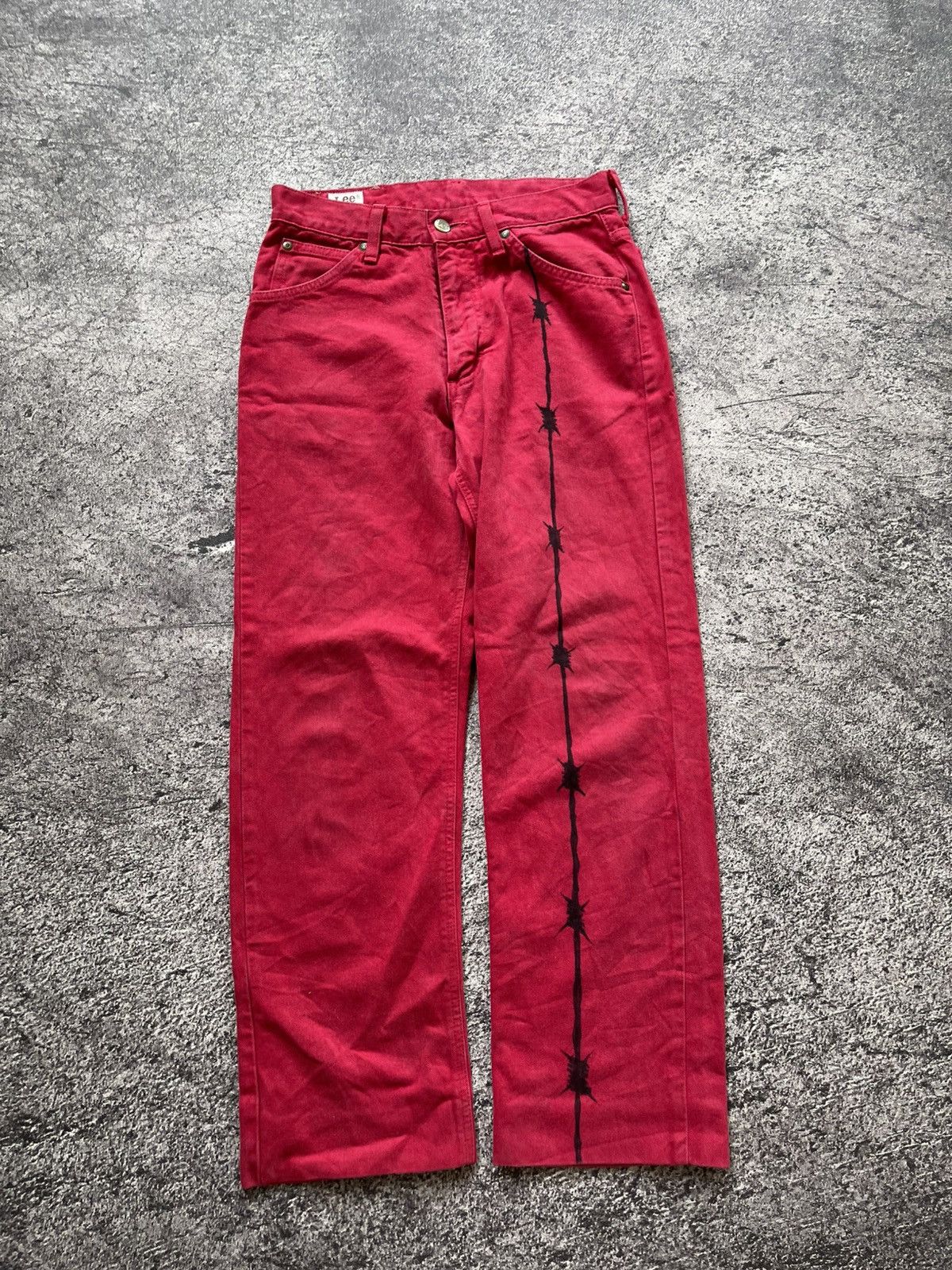 Lee Lee Barbed wire ifsixwasnine style jeans Size US 28 / EU 44 - 1 Thumbnail