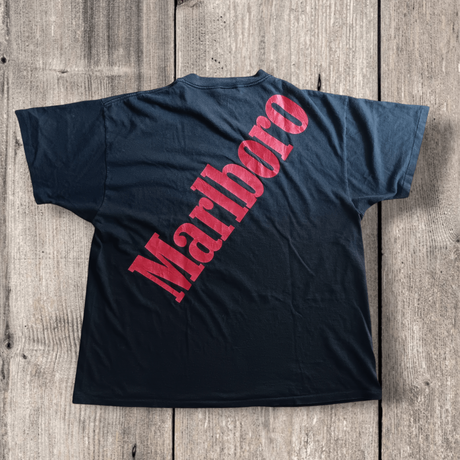 Delta Vintage | Marlboro Big Logo Shirt Size US XL / EU 56 / 4 - 2 Thumbnail