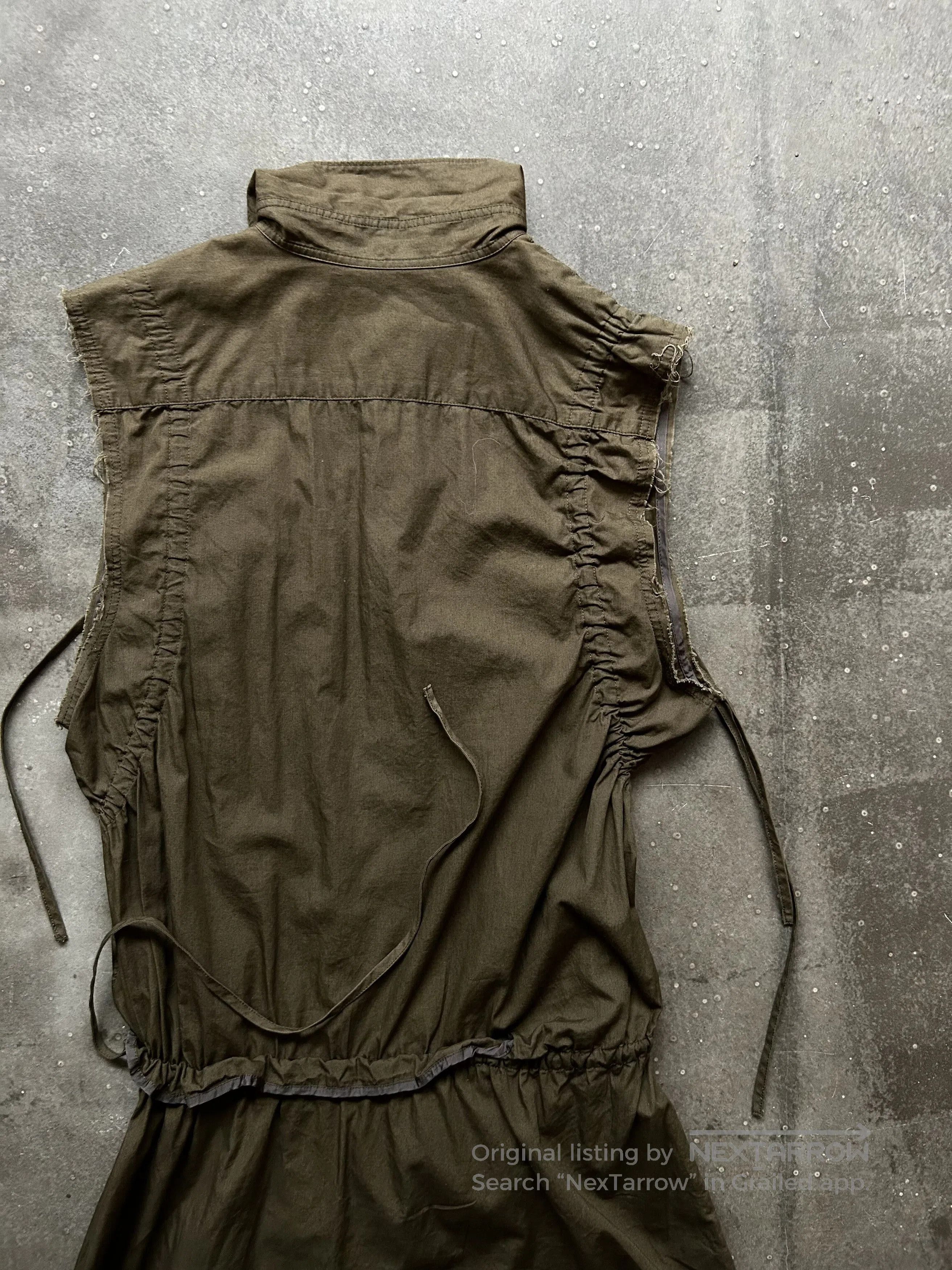 Junya Watanabe junya watanabe sleeveless dress with drawstring. Size M / US 6-8 / IT 42-44 - 7 Thumbnail