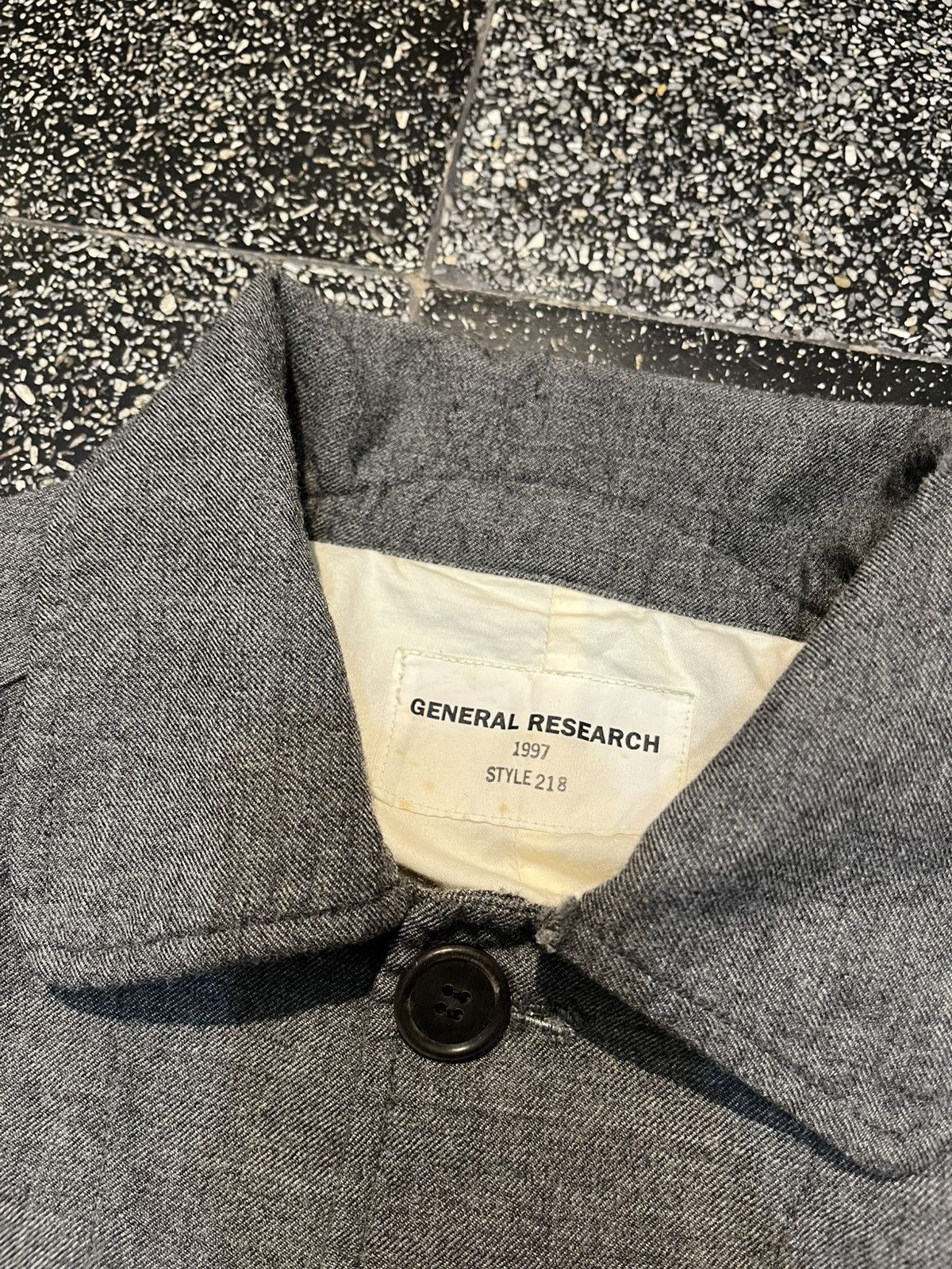 General Research General Research 1997 Style 218 Hunting Jacket Wool Grey! Size US L / EU 52-54 / 3 - 3 Thumbnail