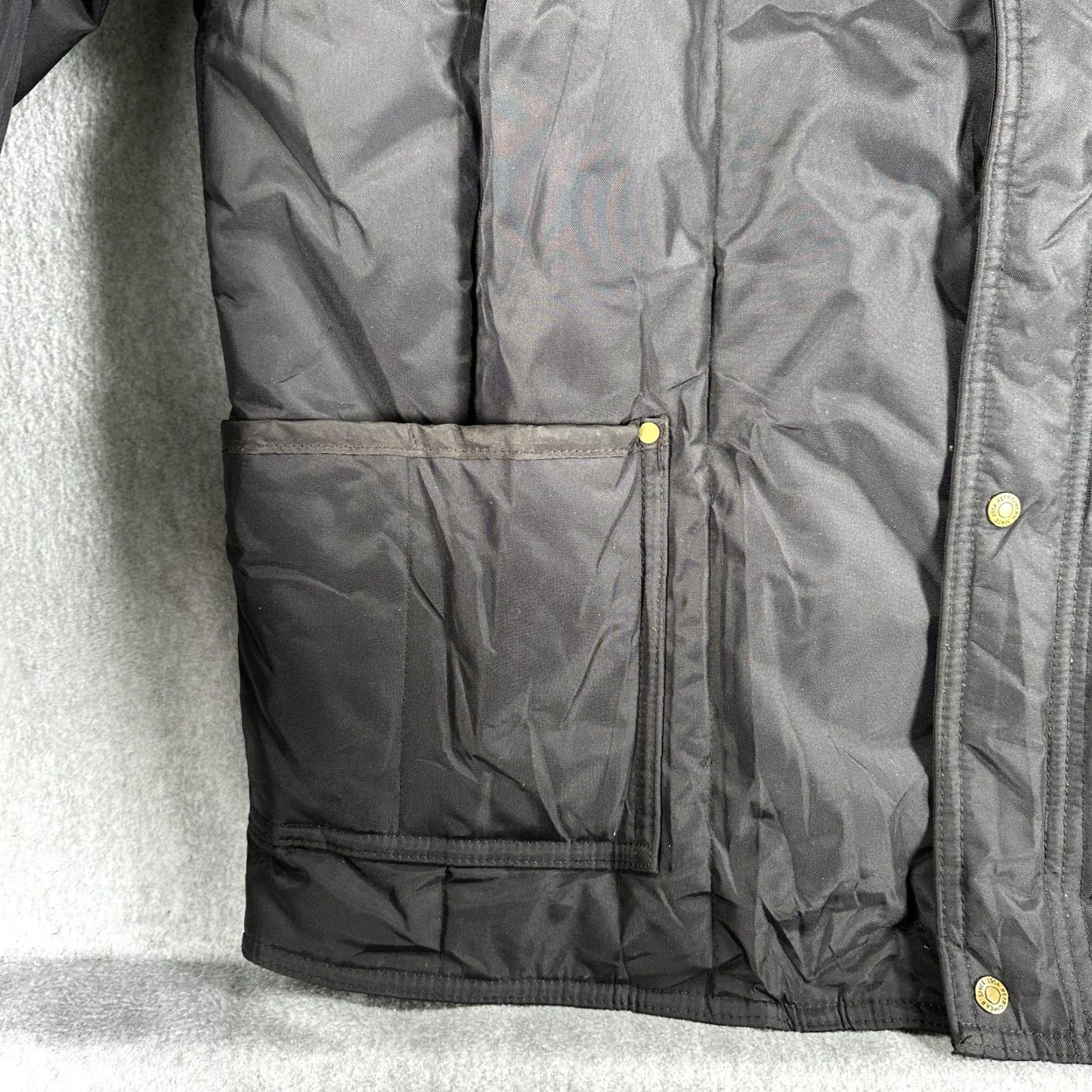 Refrigiwear RefrigiWear Jacket Mens 3XL Black Quilted Insulated Faux Fur Workwear 0322R Size US XXL / EU 58 / 5 - 6 Thumbnail