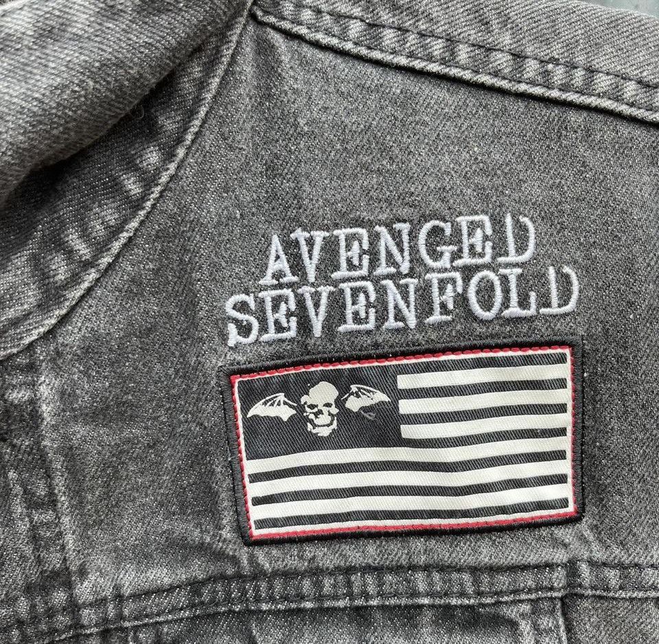 Band Tees Avenged Sevenfold Band Denim Vest 2013 Official Bravado Size US S / EU 44-46 / 1 - 7 Thumbnail