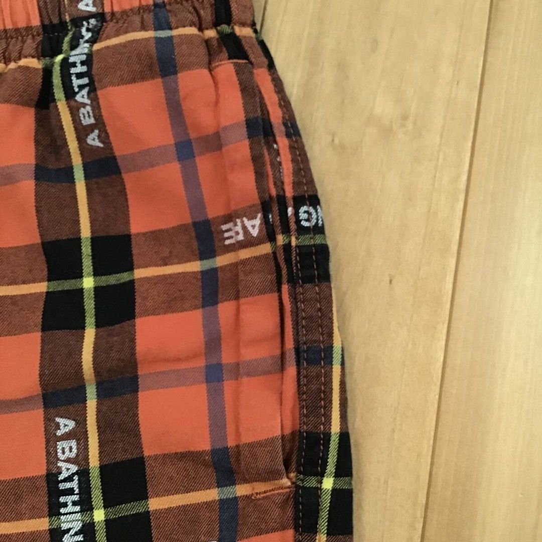Bape BAPE Check shorts a bathing ape ★size L Size US 34 / EU 50 - 3 Thumbnail