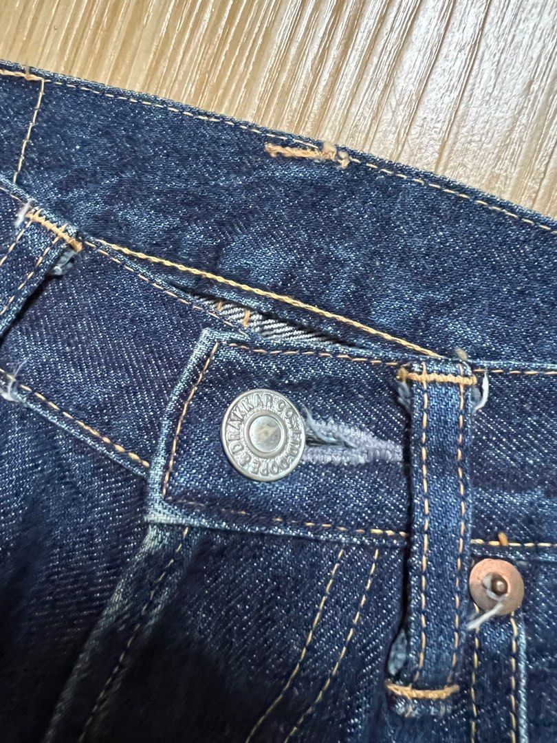 Japanese Brand Japanese Brand Dope&Drakkar Denim Pant Size US 26 / EU 42 - 6 Thumbnail