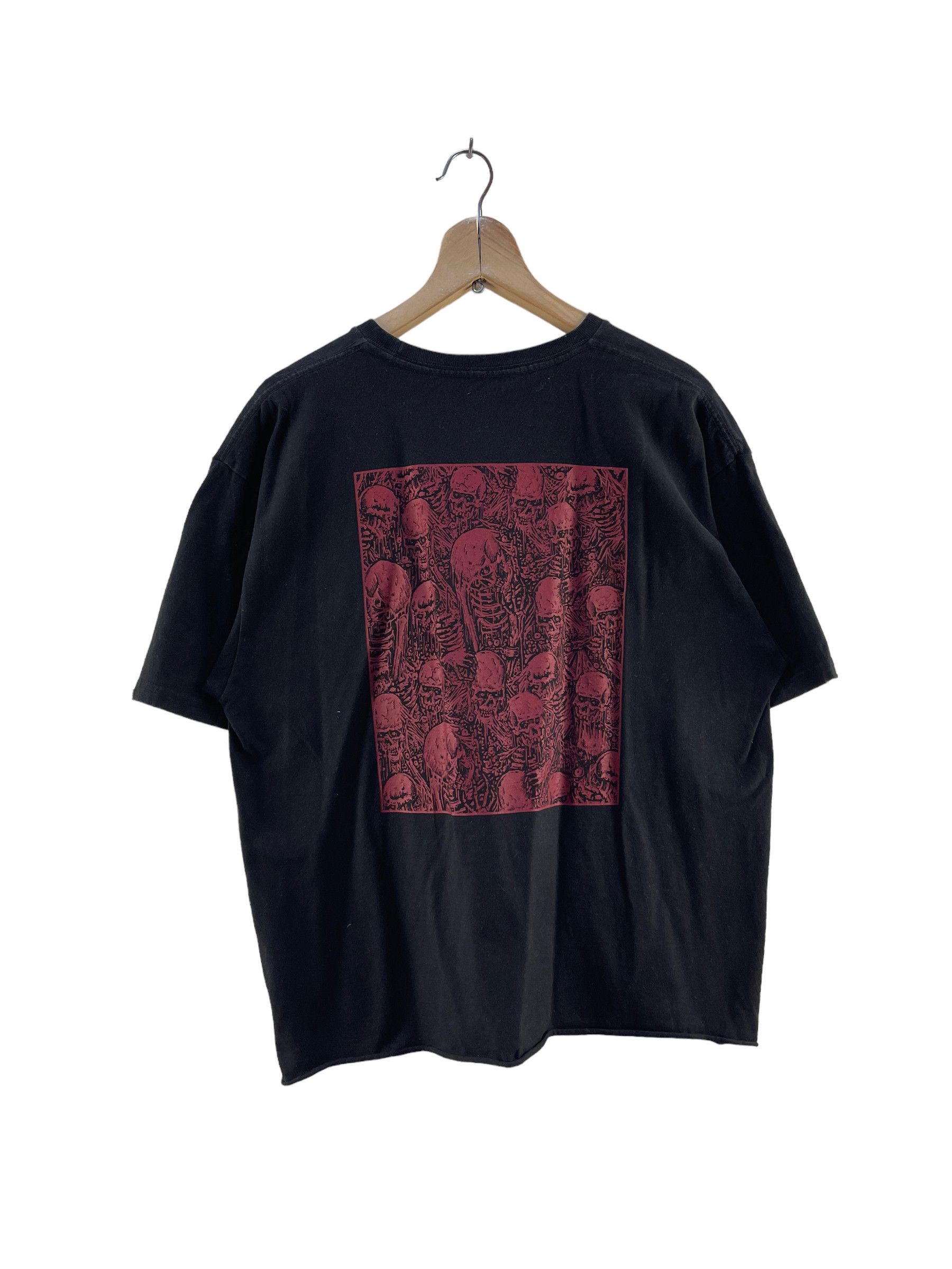 image of Vans Off The Wall Shirt in Black, Men's (Size Large)