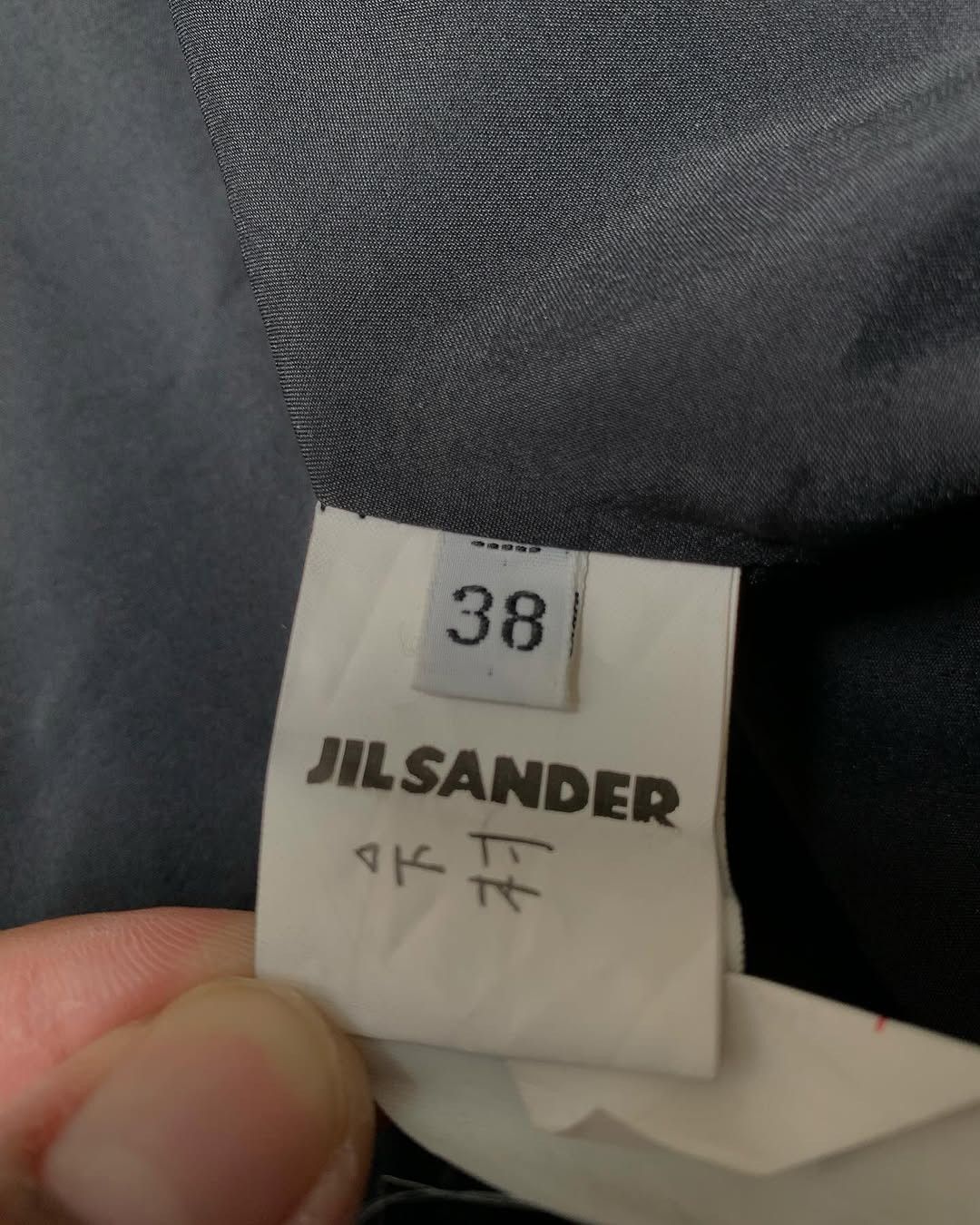 Designer × Jil Sander Jil Sander - Wool Black Blazer Size 38R - 5 Thumbnail