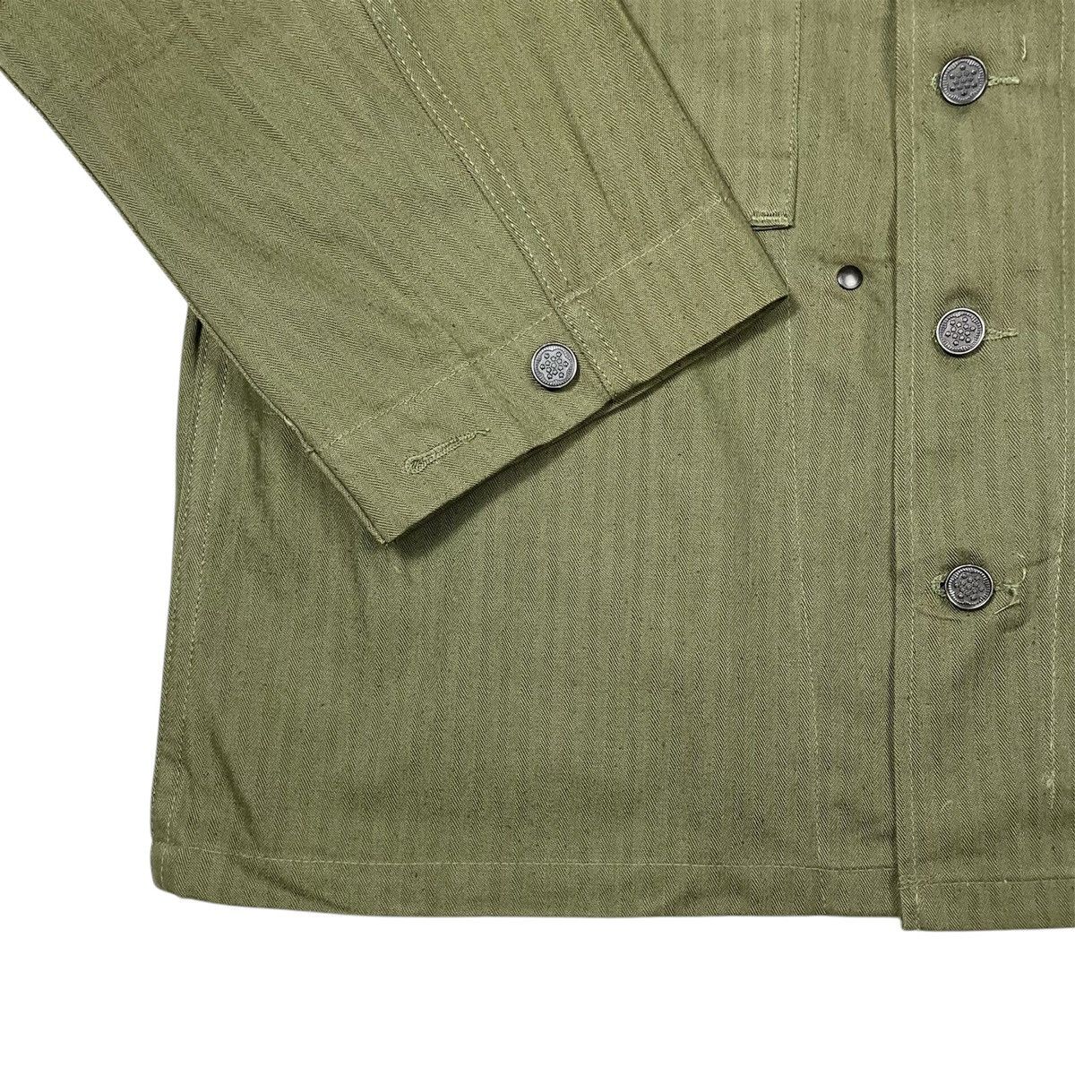 Other 1940s WWII US Army M-43 HBT Jacket - Large (40) Size US L / EU 52-54 / 3 - 4 Thumbnail