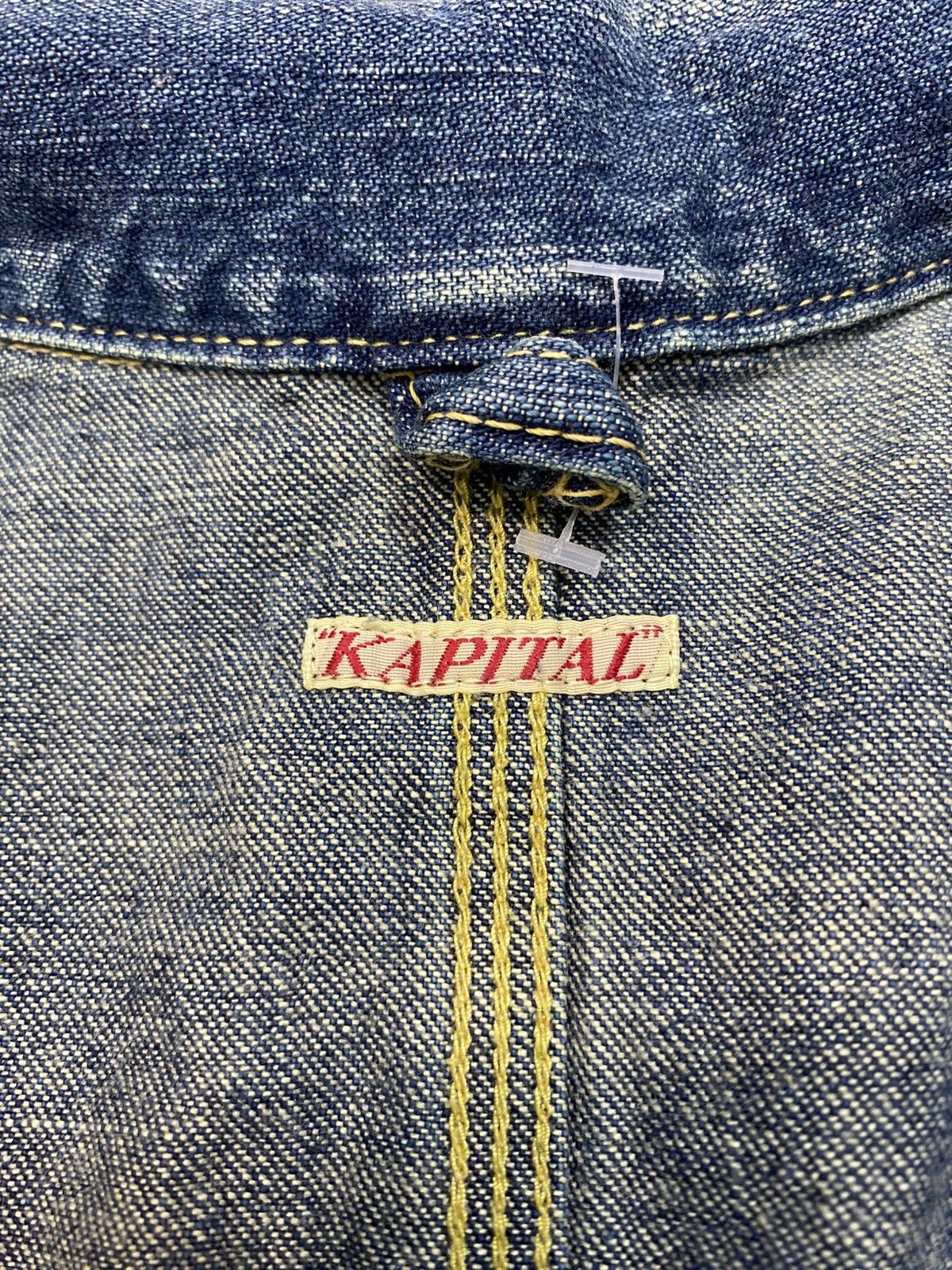 Kapital Kapital All In One Indigo Denim Overall Workwear Size US 32 / EU 48 - 8 Thumbnail