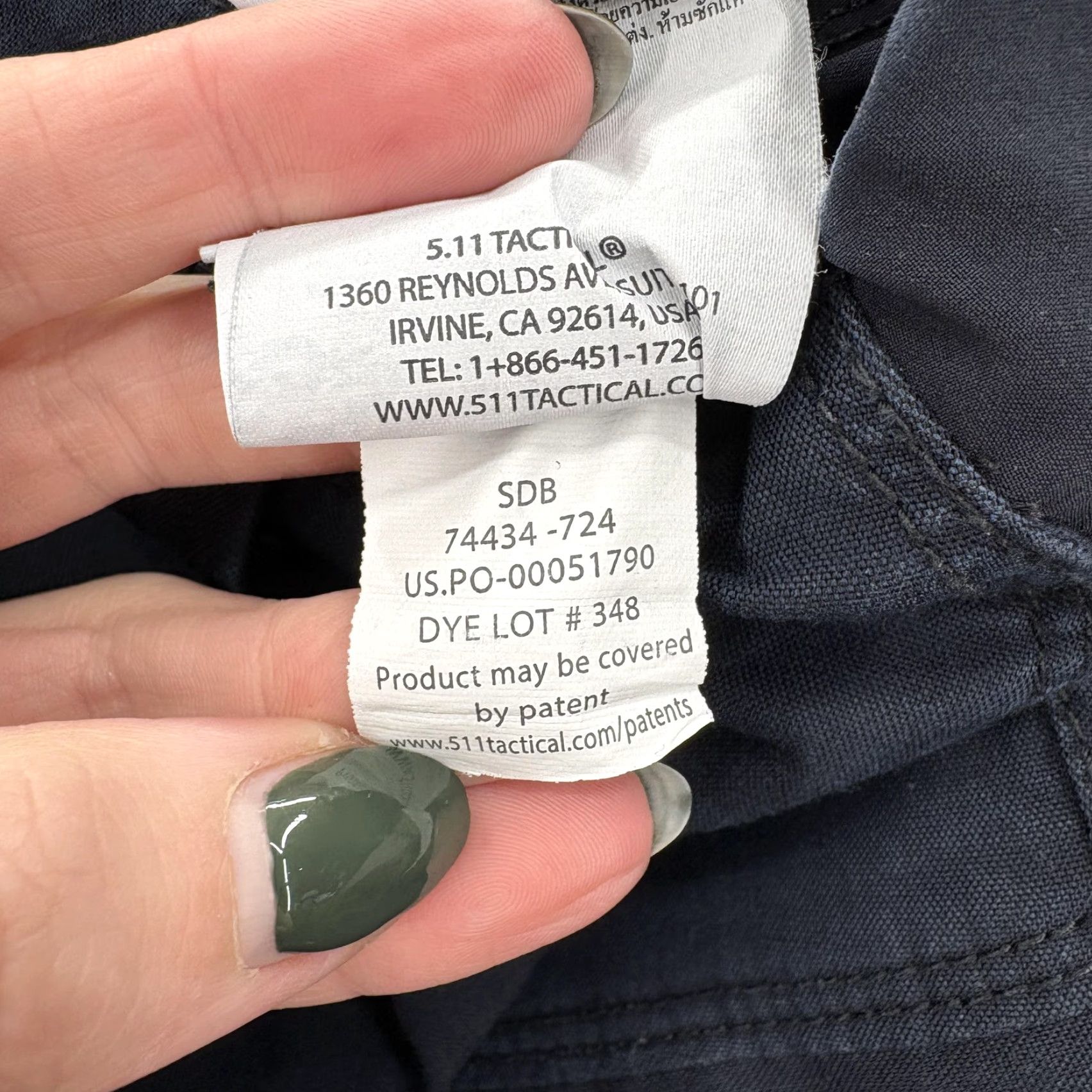 Vintage 5.11 Tactical Apex Pants Mens 40x36 Navy Blue Cargo Utility Outdoors Workwear Size US 40 / EU 56 - 7 Thumbnail