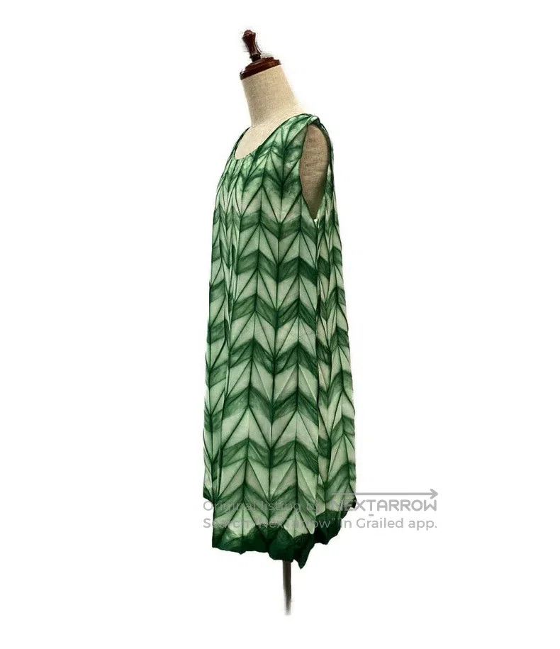 Issey Miyake Issey Miyake Green Dress Size M / US 6-8 / IT 42-44 - 3 Thumbnail