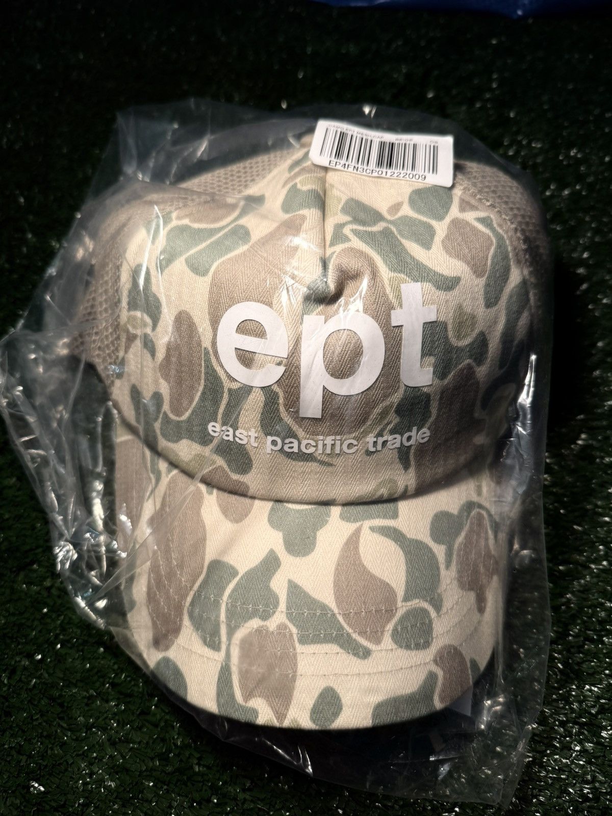 Designer EPT - Camo Mesh Cap (Beige) Size ONE SIZE - 1 Thumbnail