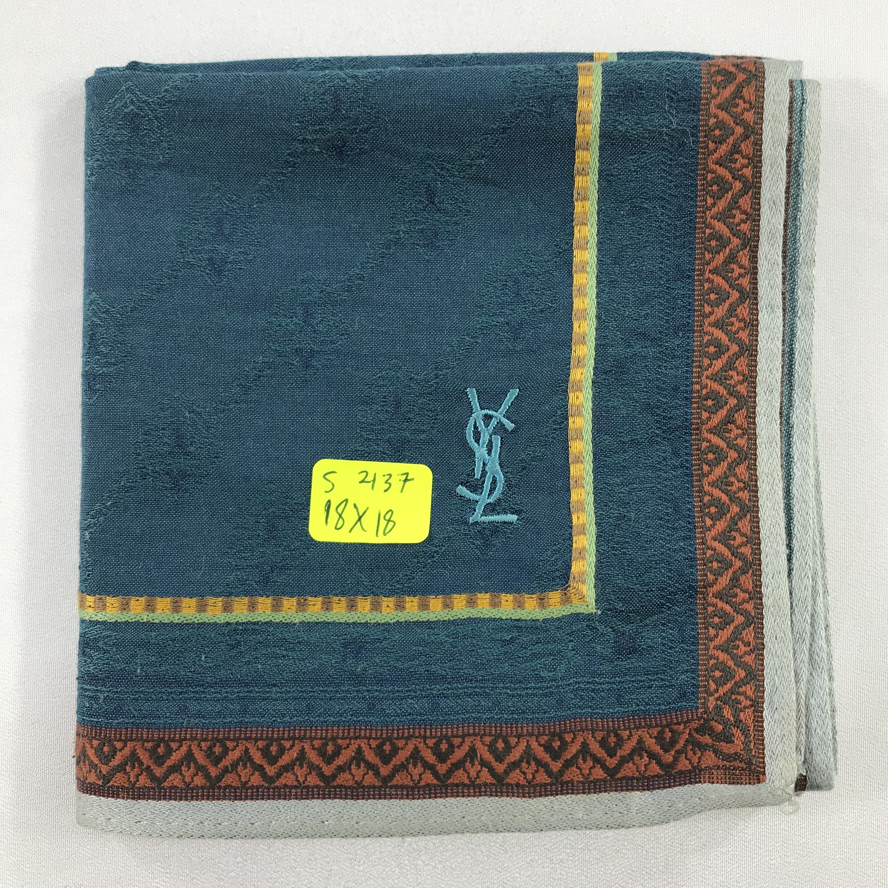 Vintage × Yves Saint Laurent Yves Saint Laurent Bandana /Handkerchief/Neckerchief -S2137 Size ONE SIZE - 5 Thumbnail