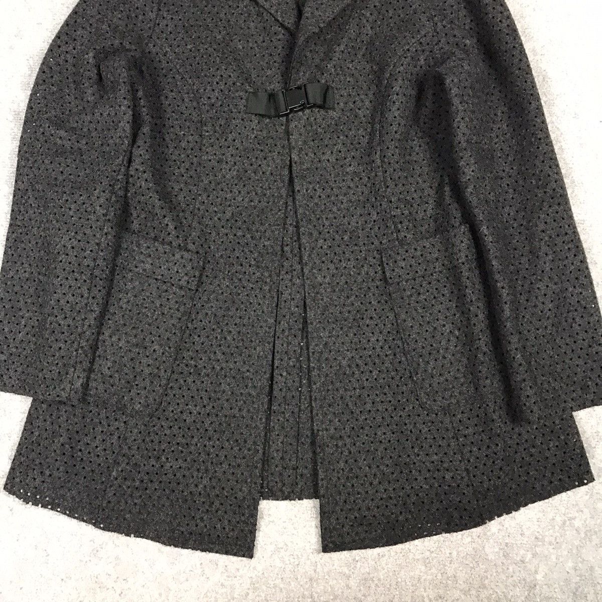 Japanese Brand JAPAN BRAND TAFFETA WOOL WOMAN JACKET COAT Size S / US 4 / IT 40 - 3 Thumbnail