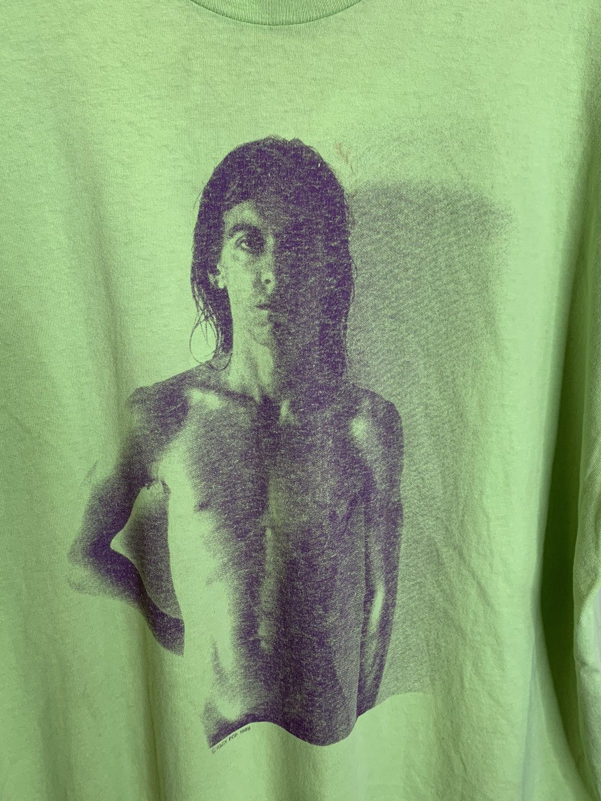 Band Tees × Vintage *RARE* Vintage 1988 Iggy Pop Nude & Rude Tour USA-Made Shirt Size US XL / EU 56 / 4 - 3 Thumbnail