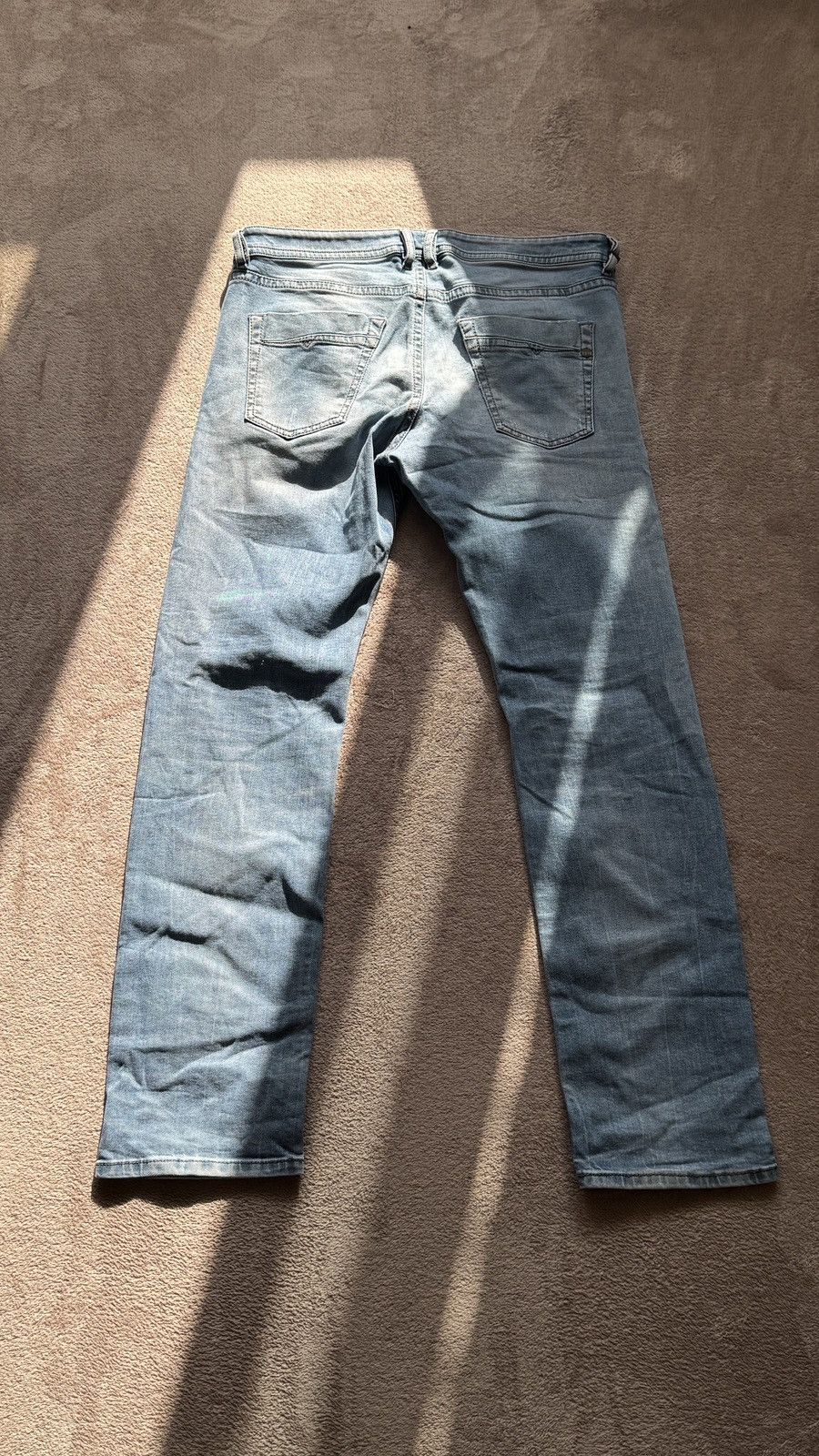 If Six Was Nine Diesel Akee Ripped Washed Straight Jeans LGB hedi slimane Size US 34 / EU 50 - 3 Thumbnail
