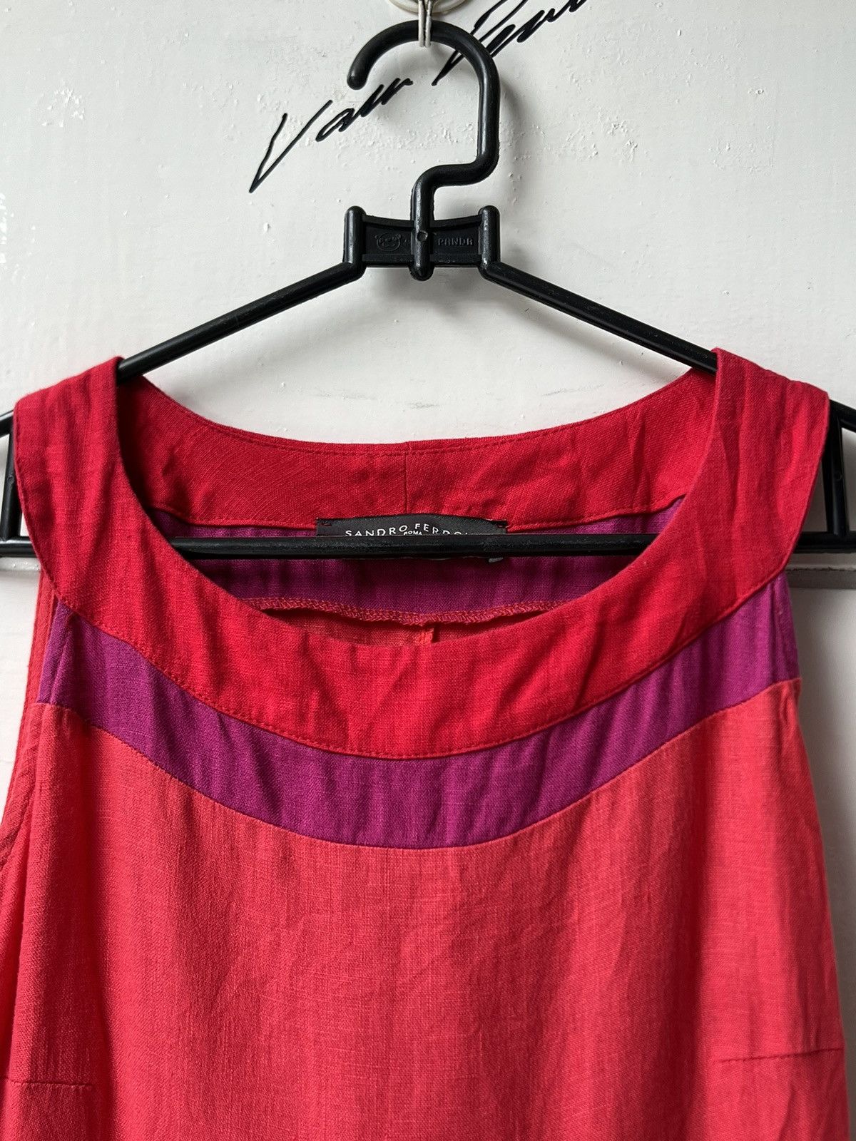 Sandro Sandro Ferrone Red Midi Dress Size XS / US 0-2 / IT 36-38 - 17 Thumbnail