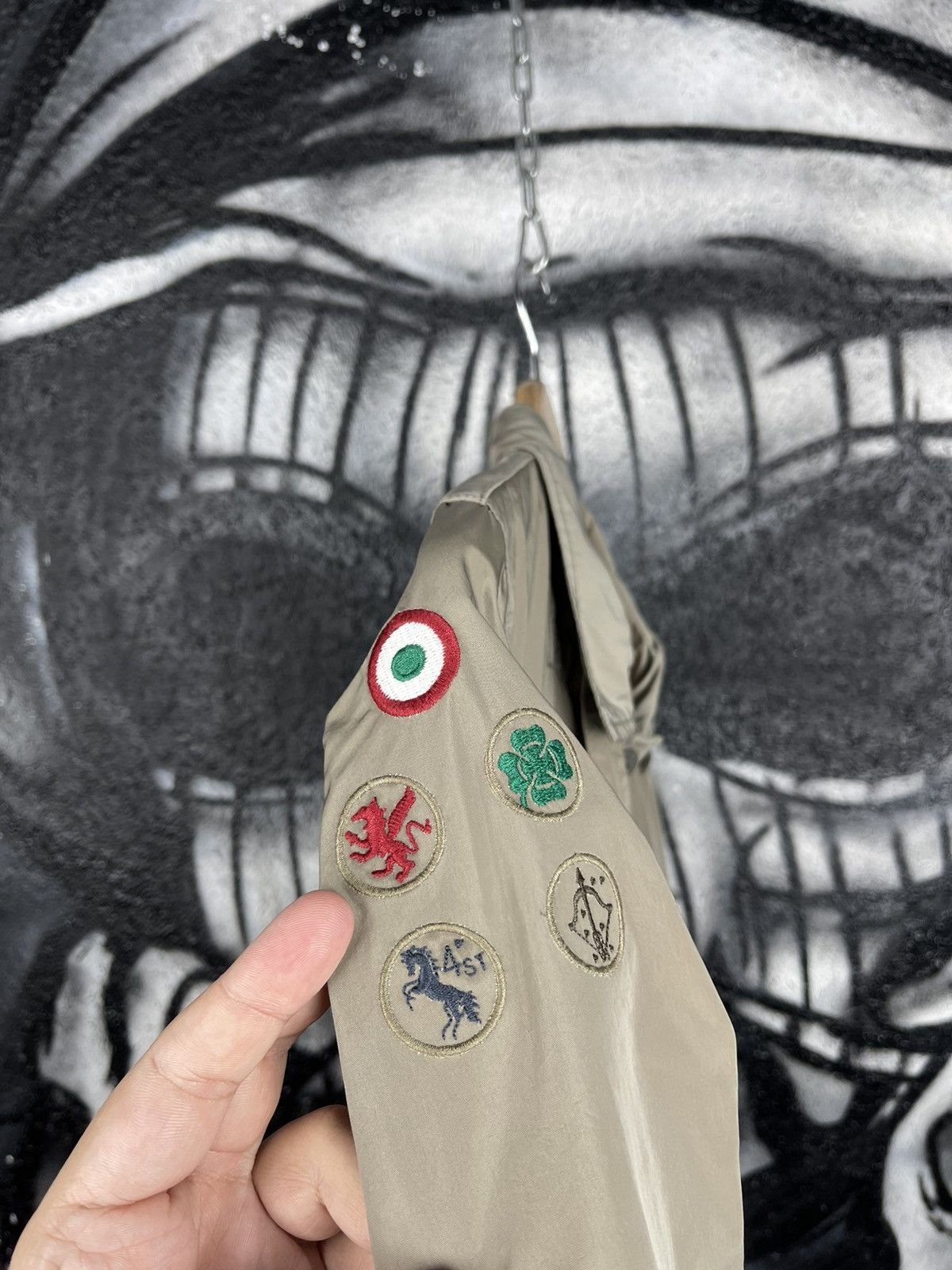 Aeronautica Militare × Vintage Aeronautica Militare Women’s Nylon Bleazer Jacket Size M / US 6-8 / IT 42-44 - 10 Thumbnail