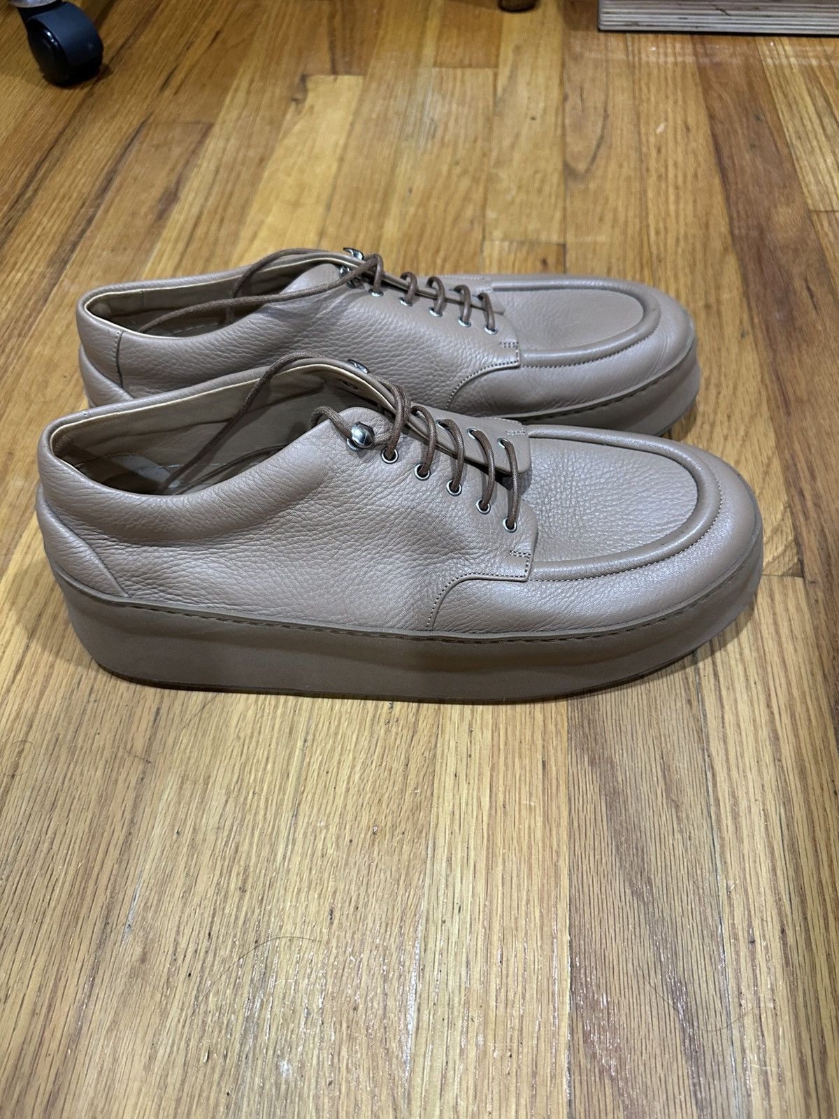 Marsell Marsell Cassapana Low Tan Men’s Shoes Size US 12 / EU 45 - 4 Thumbnail