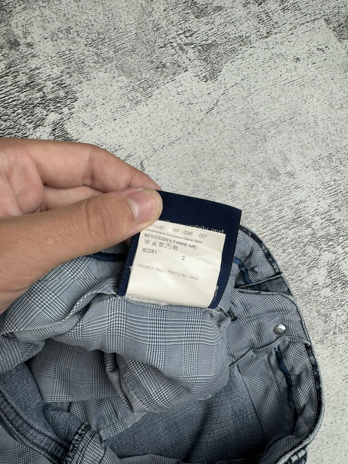 Brioni Brioni Stelvio 51 Vintage Light Blue Denim Collection Jeans Size US 34 / EU 50 - 17 Thumbnail