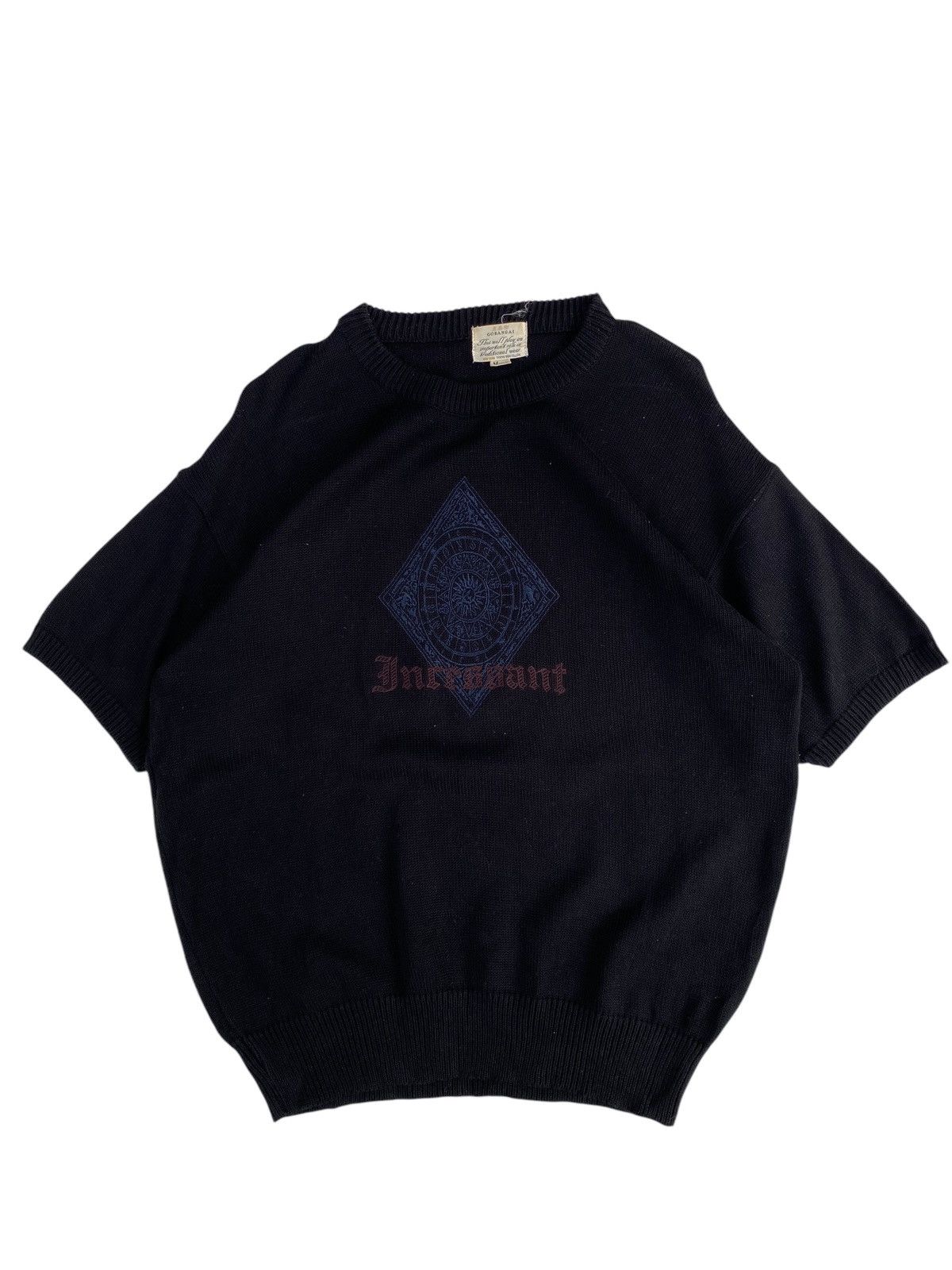 Japanese Brand × Vintage Vtg Gobangai Knitwear Black Size US M / EU 48-50 / 2 - 1 Thumbnail