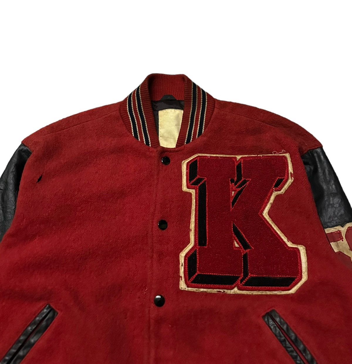 Vintage Vintage 70s Kansas city baseball varsity jacket Size US M / EU 48-50 / 2 - 4 Thumbnail