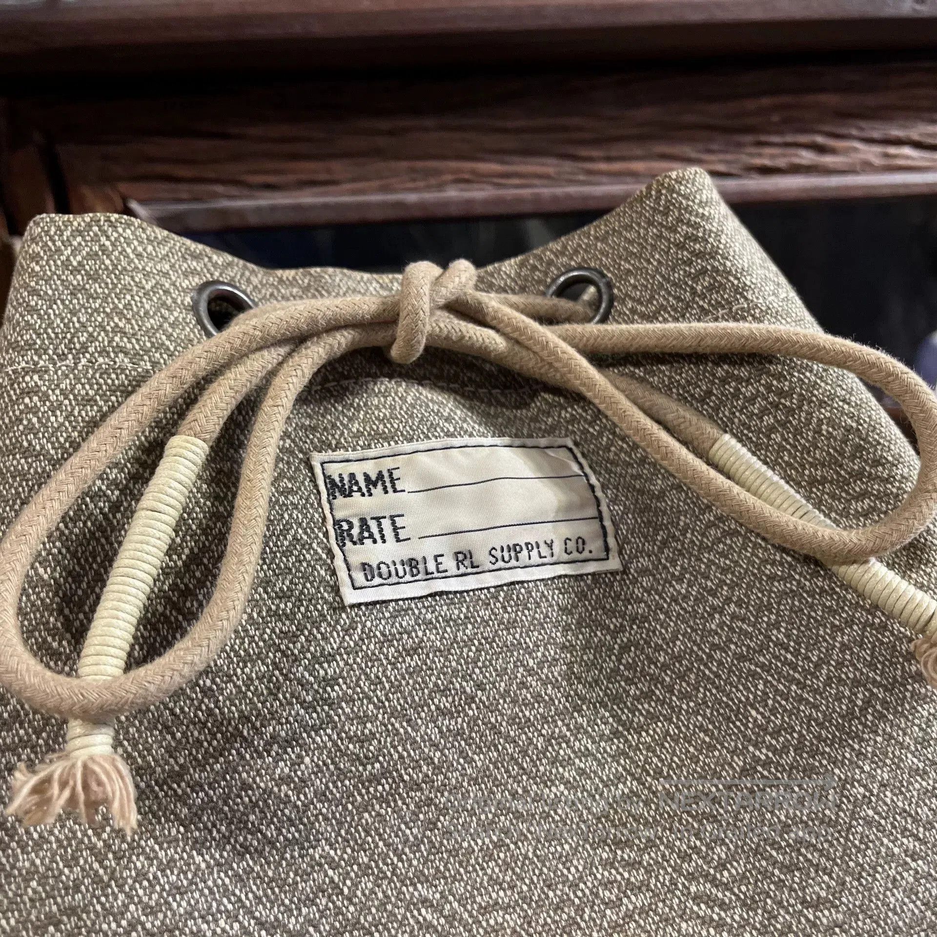 RRL Ralph Lauren double rl rrl pepper salt backpack. Size ONE SIZE - 5 Thumbnail