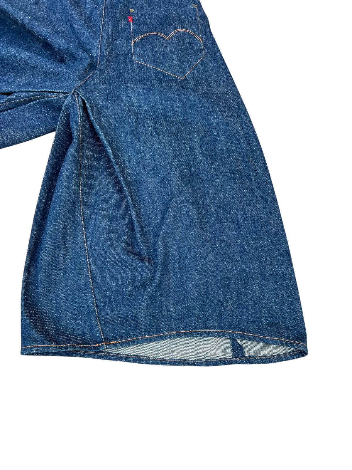 Levi's Vintage 2000 Levi’s Red Super Wide Hakama Denim Pant Size US 29 - 18 Thumbnail