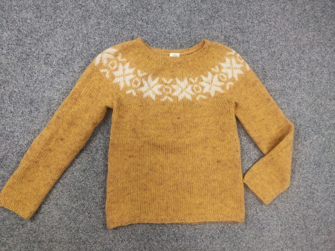 Dale Of Norway Nordic Store reykjavík iceland Hand Knitted Wool Sweater Size L / US 10 / IT 46 - 5 Thumbnail